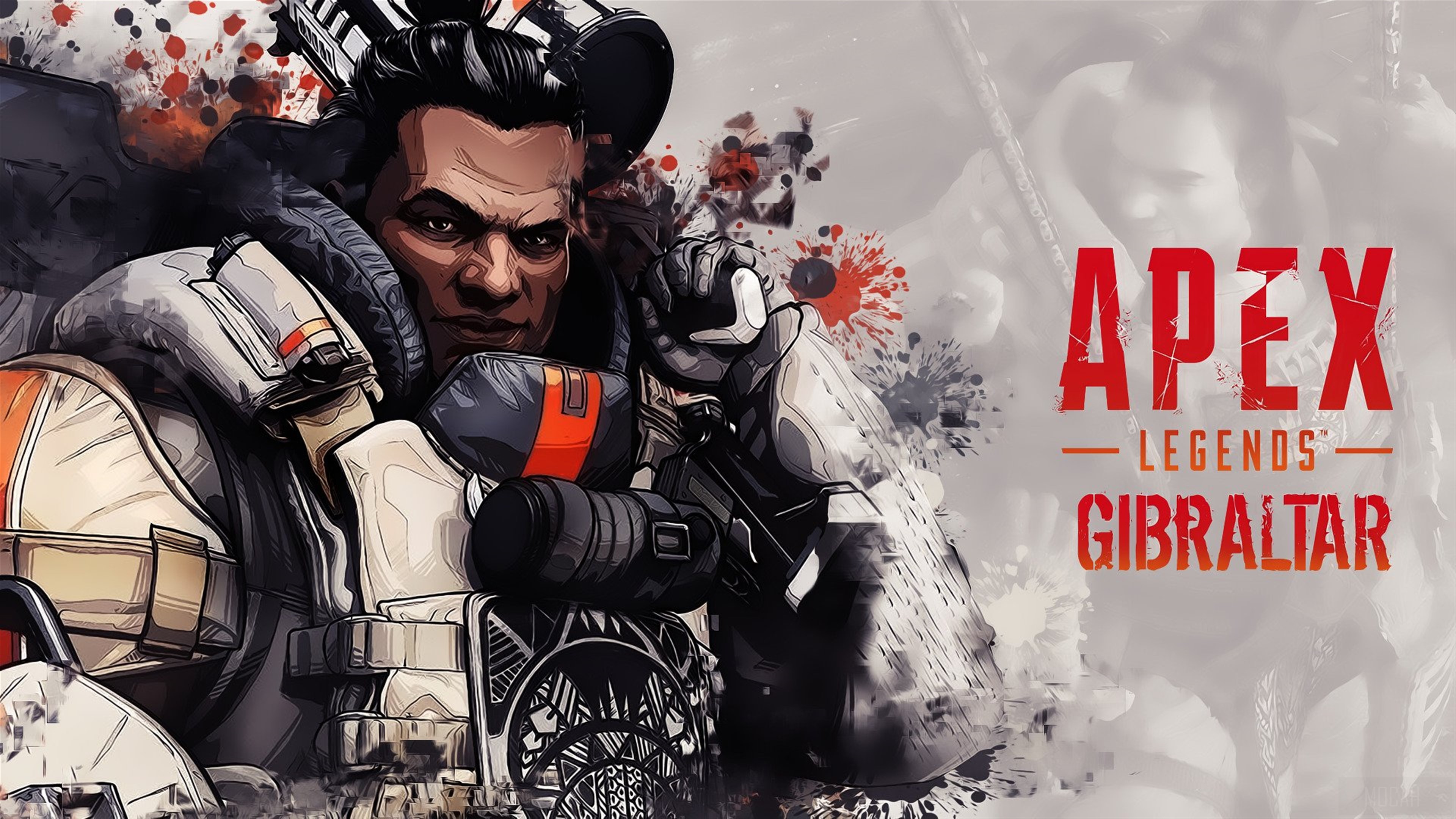 Gibraltar from Apex Legends 4K HD Wallpaper