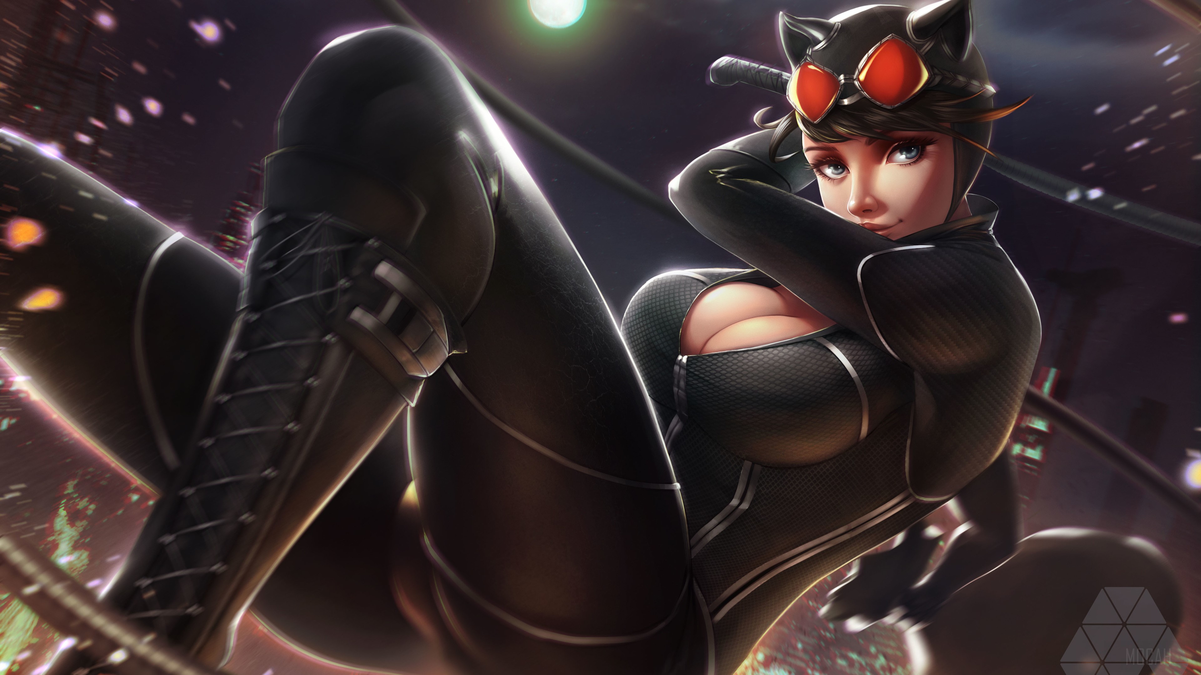 Catwoman from Batman 4K HD Wallpaper