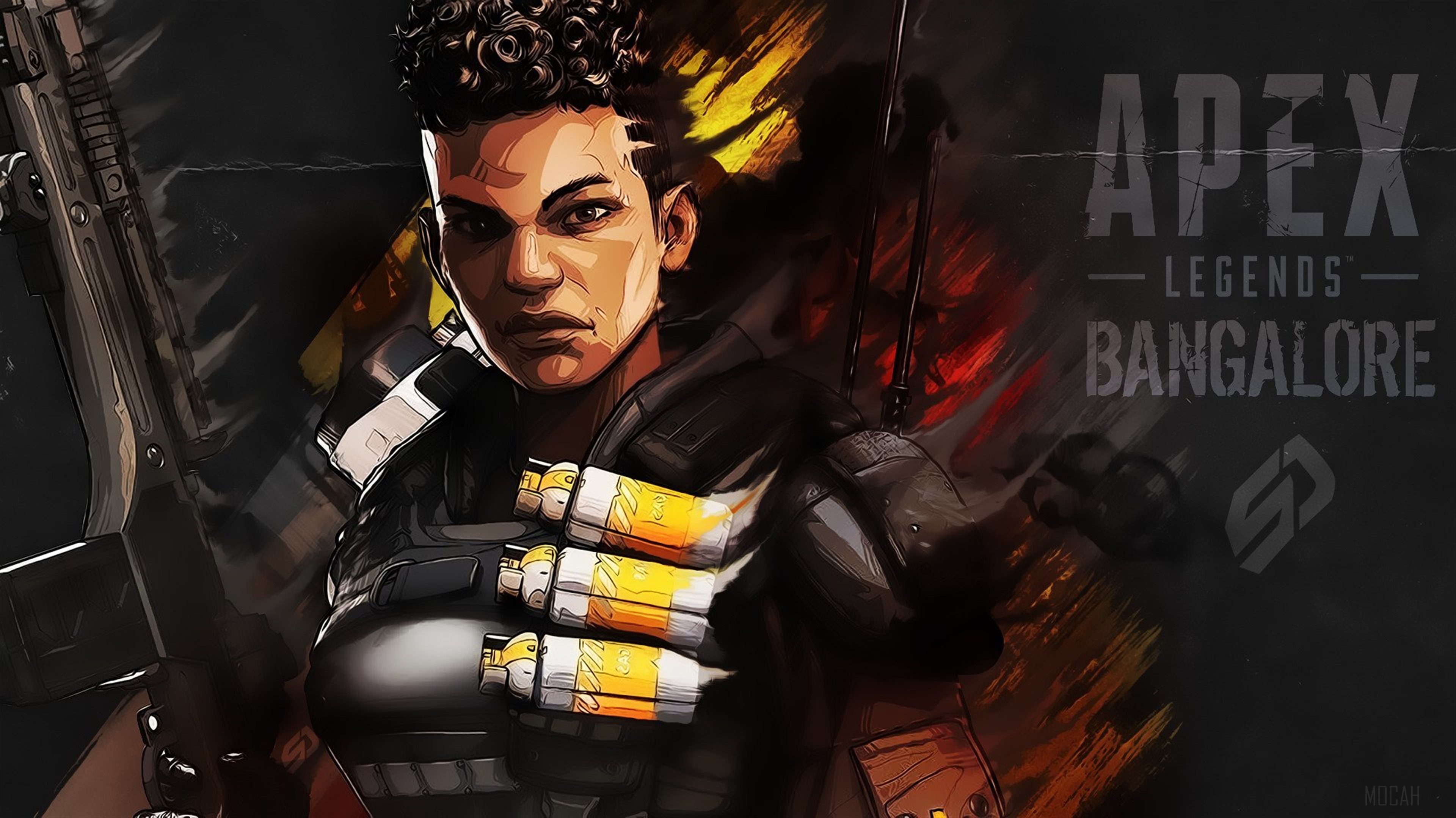 Bangalore from Apex Legends 4K HD Wallpaper