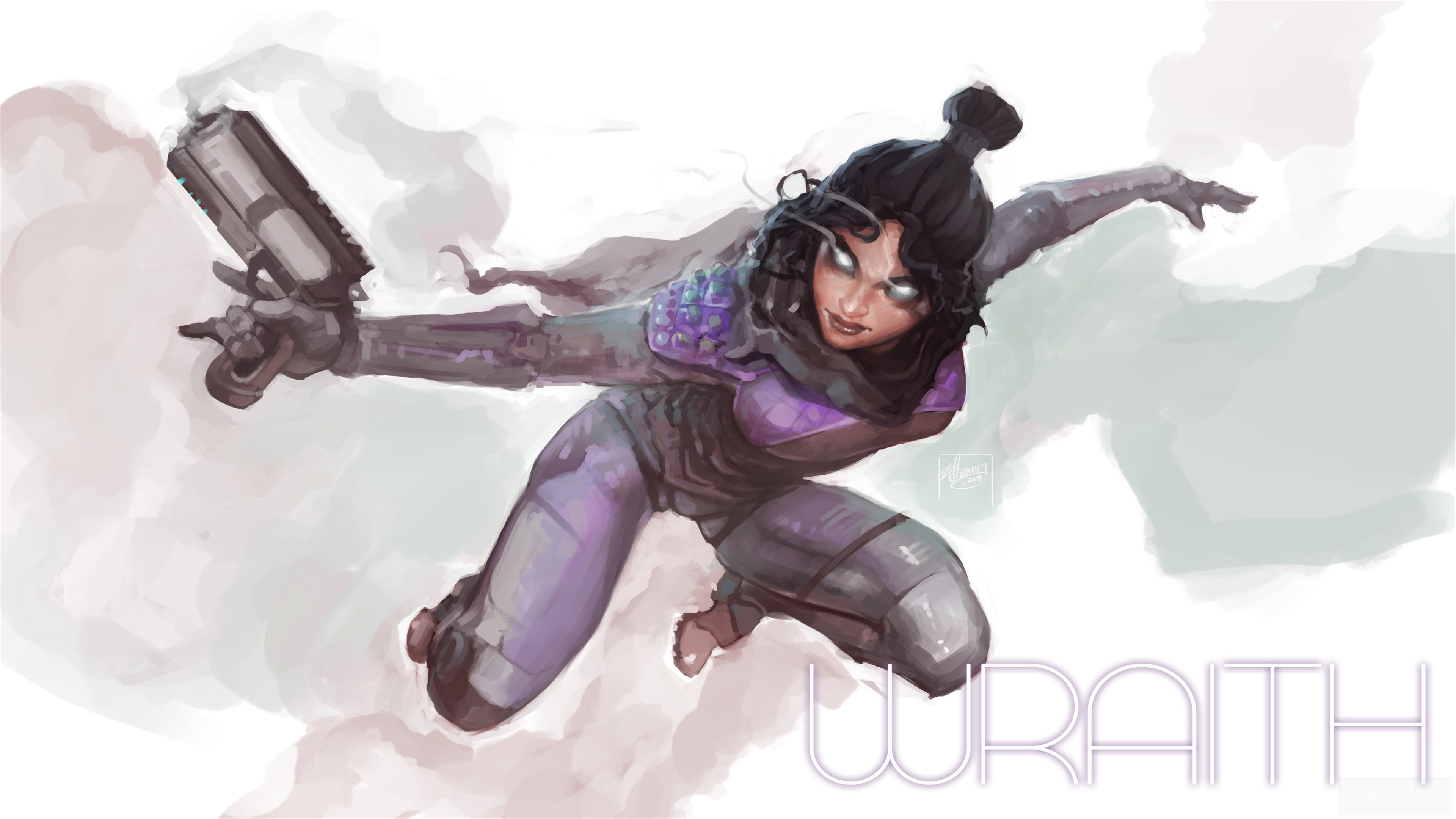 Wraith from Apex Legends 4K HD Wallpaper