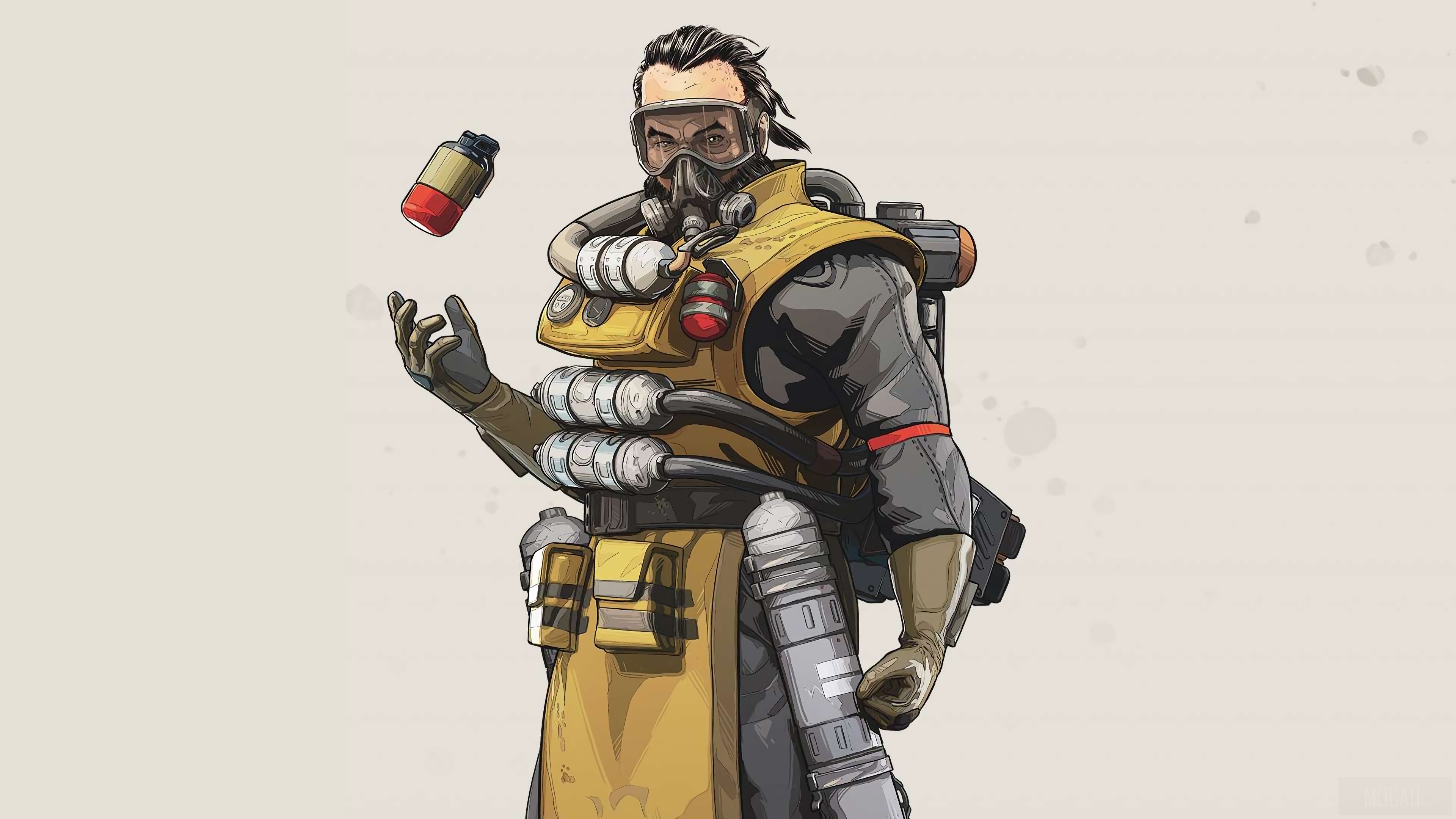 Caustic from Apex Legends 4K HD Wallpaper
