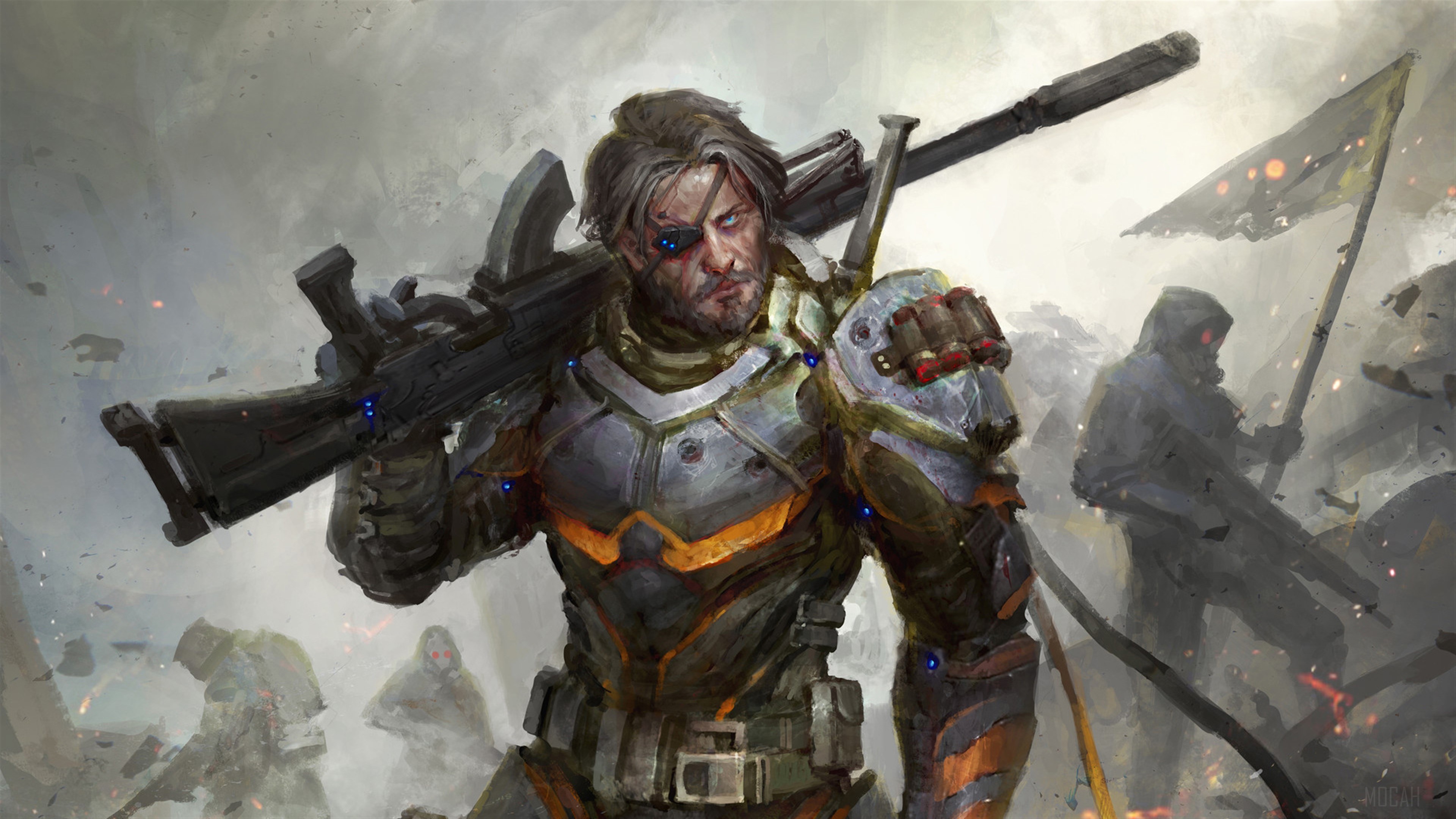Joe Manganiello As Deathstroke Art HD Wallpaper