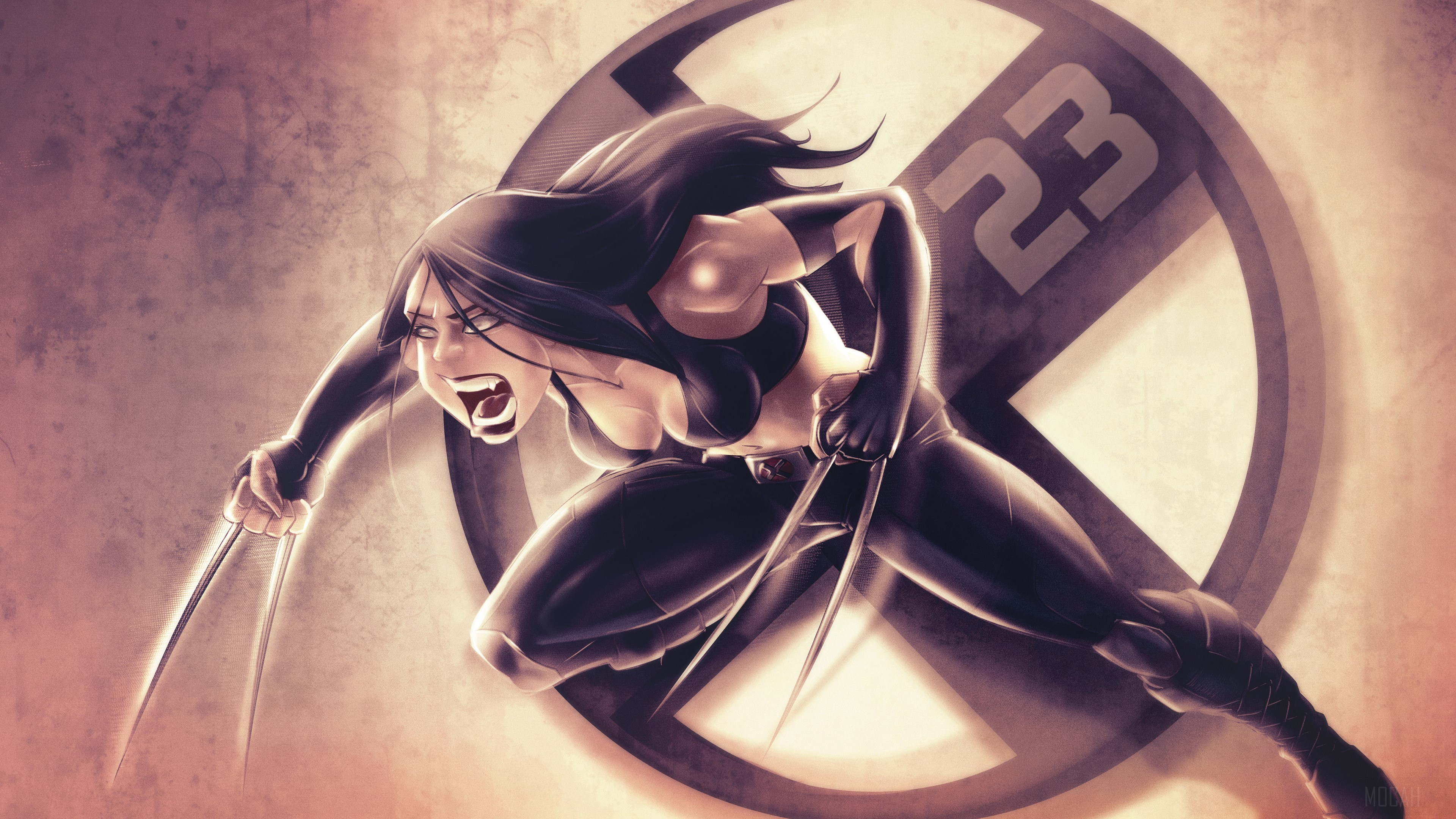 X-23 from Marvel Comics 4K HD Wallpaper