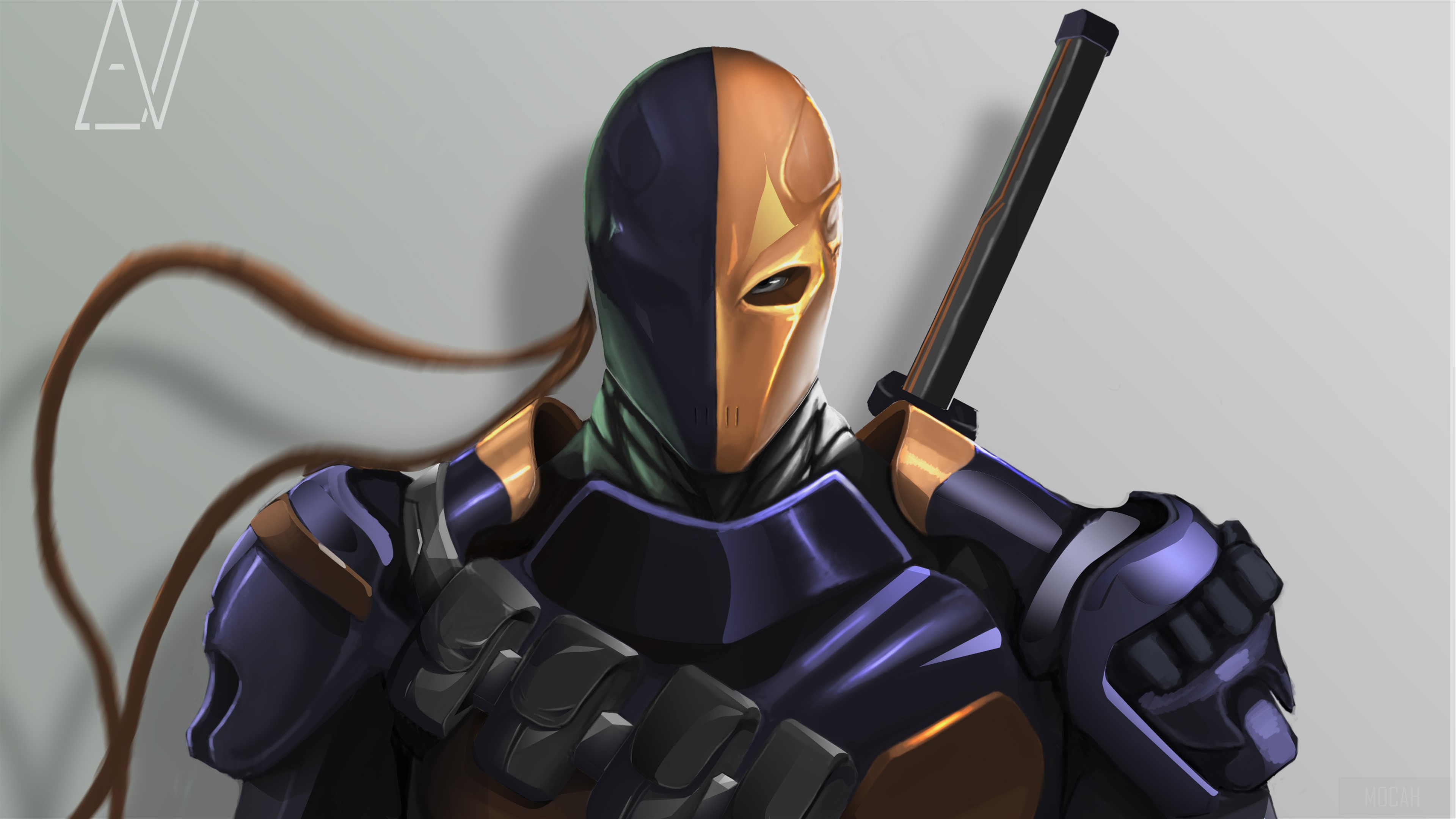 Deathstroke from DC Comics 4K HD Wallpaper