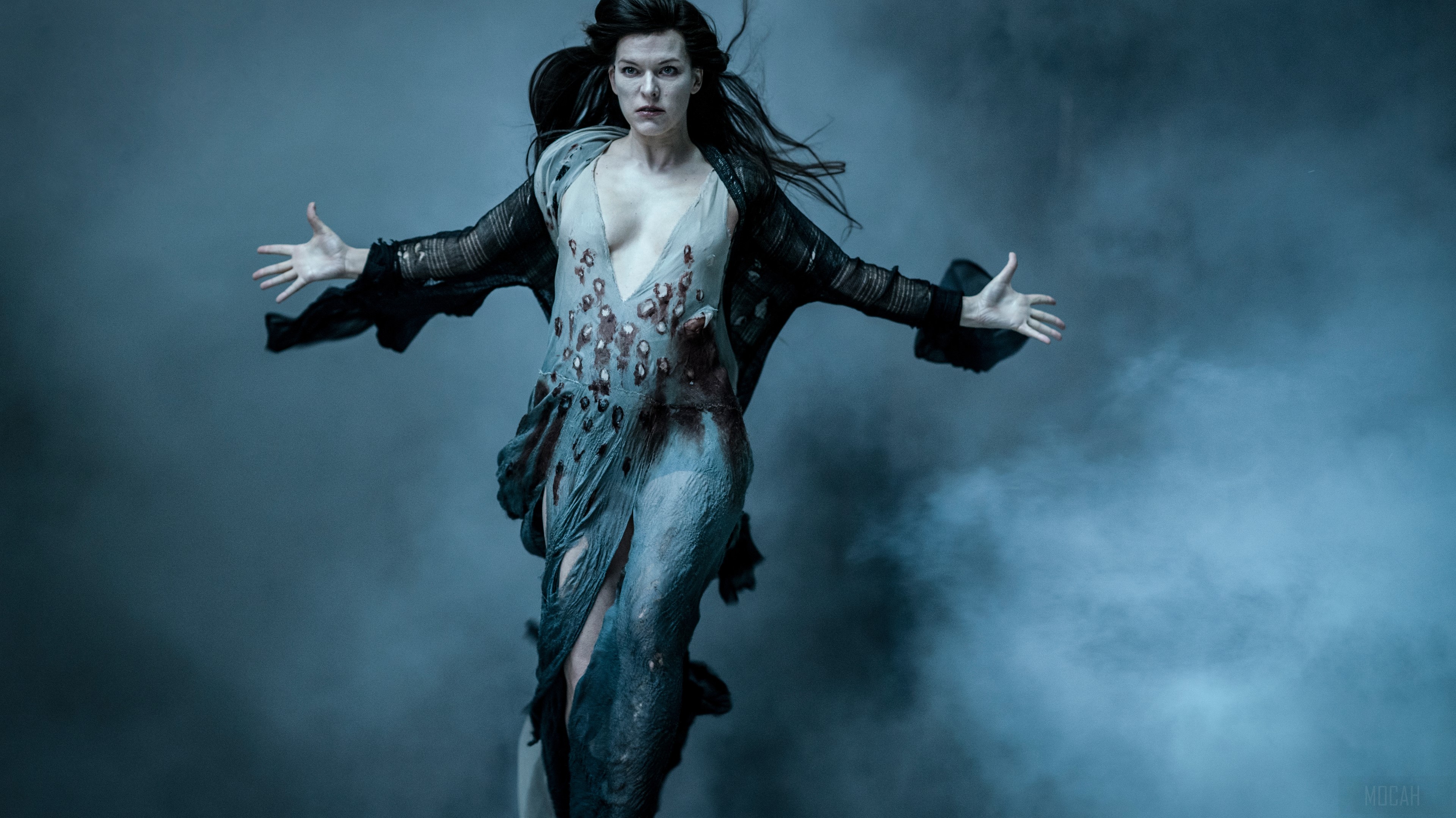 Milla Jovovich as Blood Queen from Hellboy 2019 4K HD Wallpaper