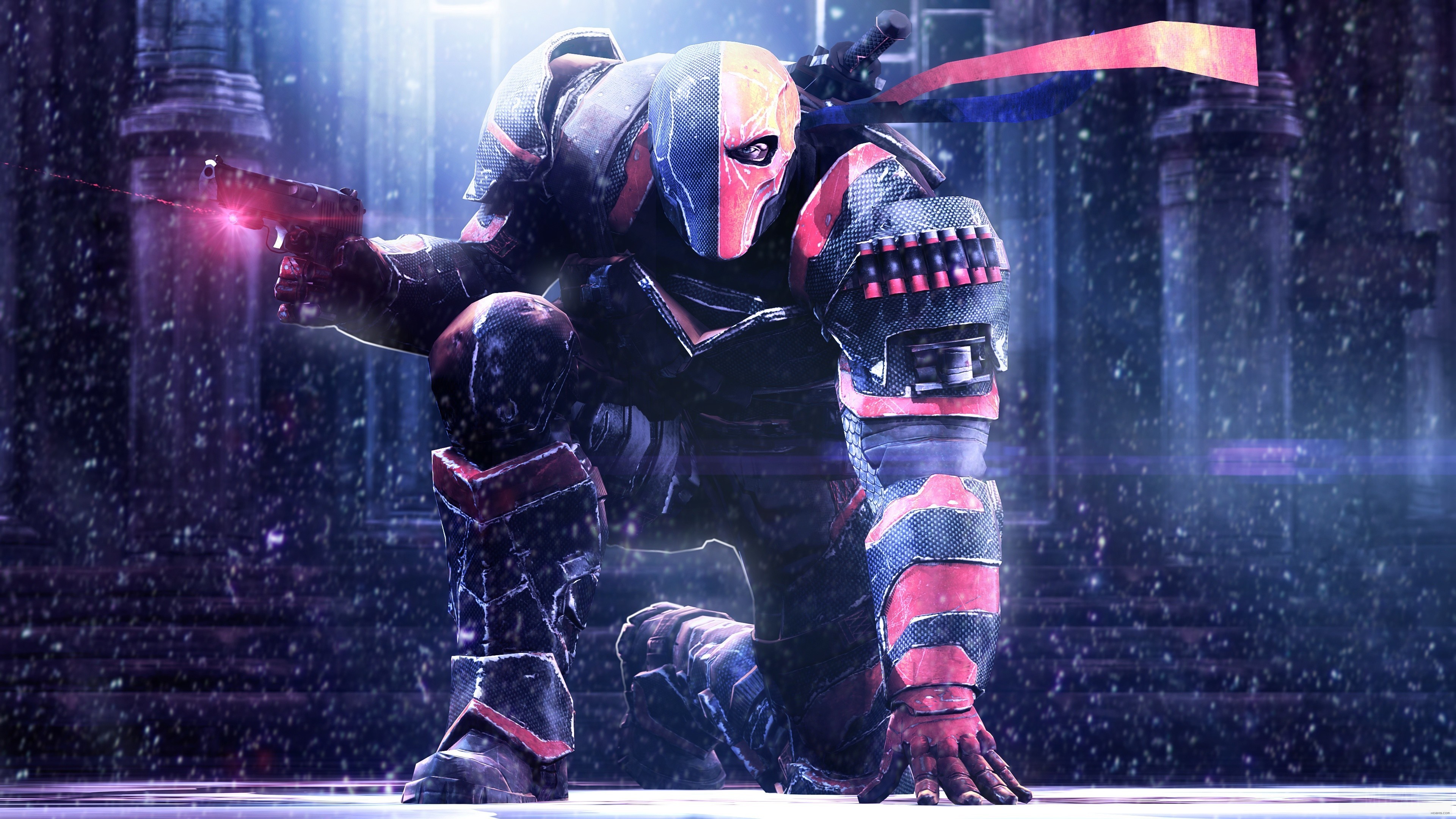 Deathstroke from DC Comics 4K HD Wallpaper