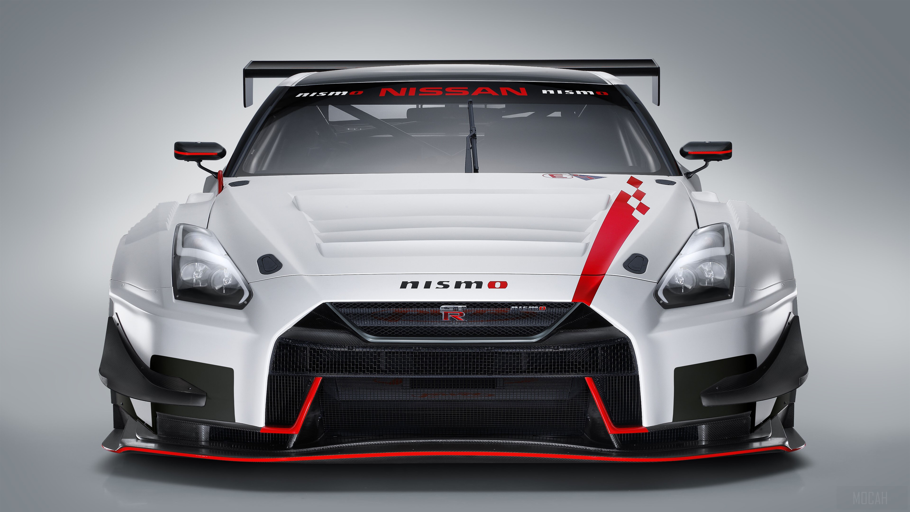2018 Nismo Nissan GT-R GT3 Race Car Front View 4K HD Wallpaper