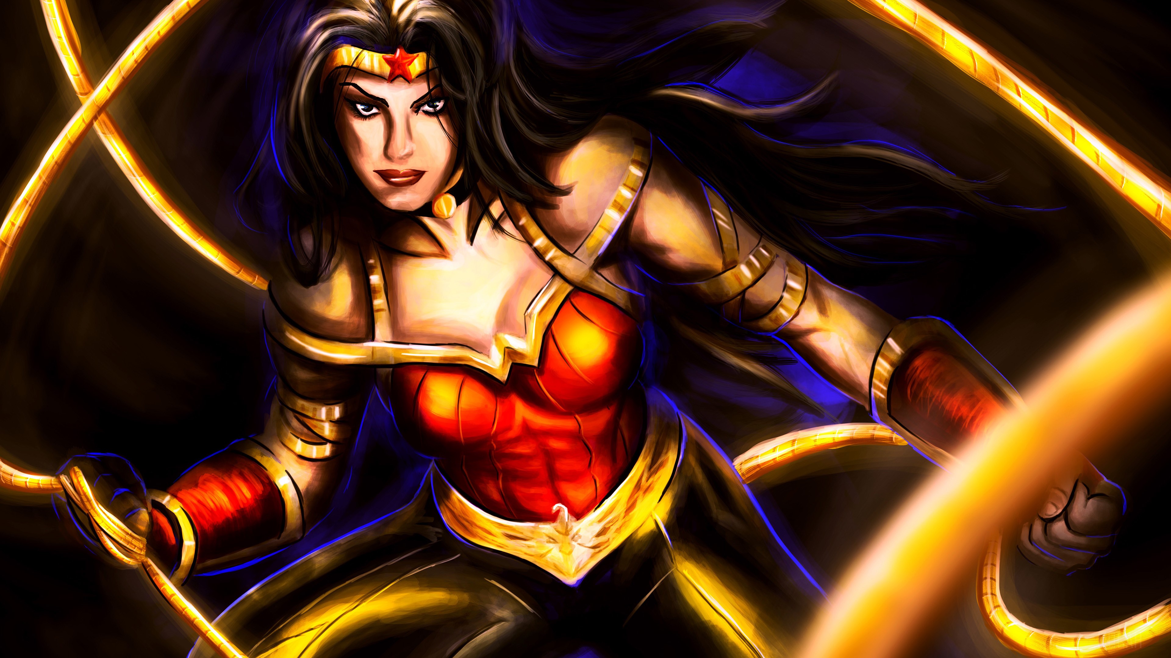 Wonder Woman Warrior HD Wallpaper