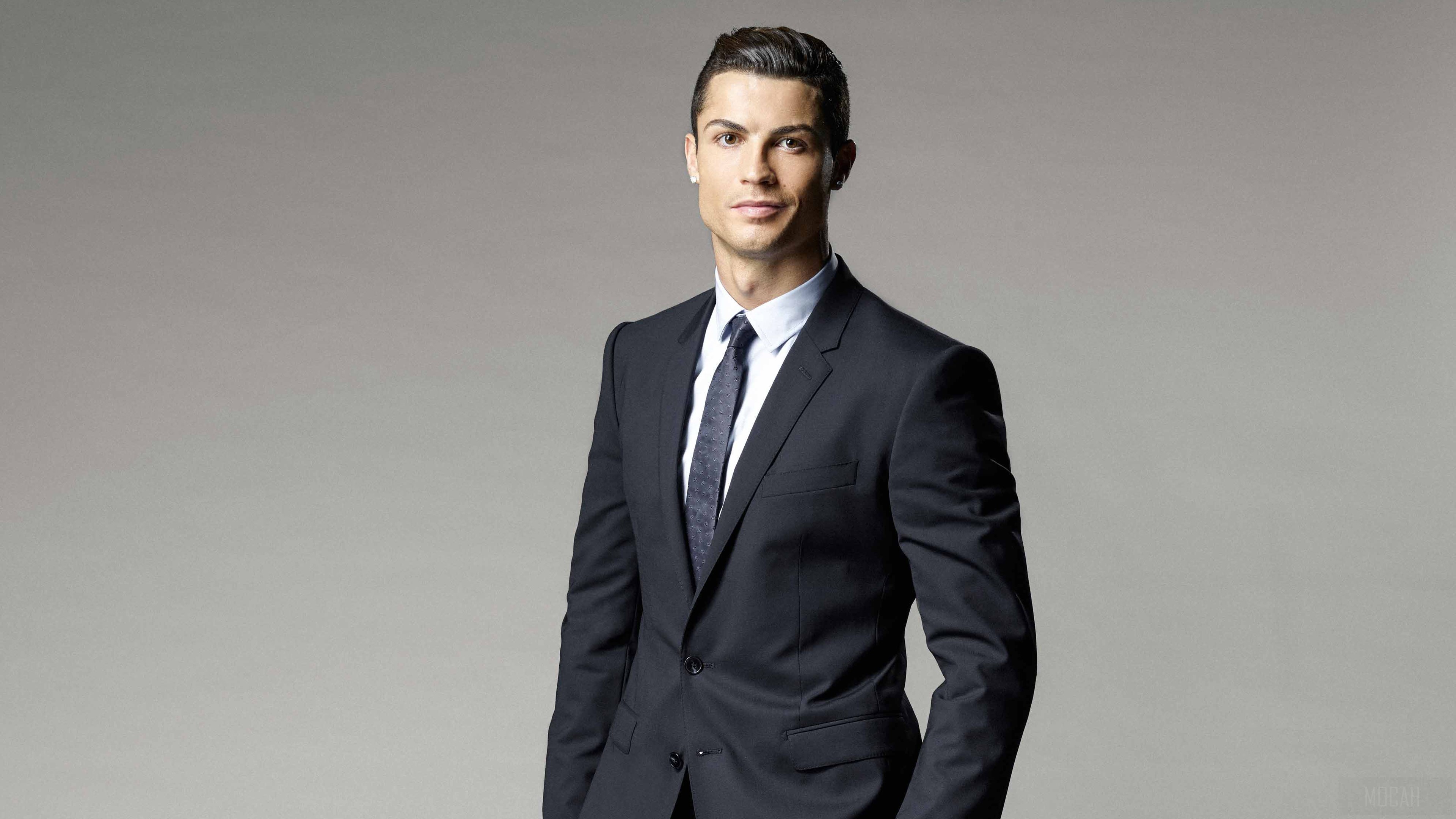 Cristiano Ronaldo in a Suit 2019 4K HD Wallpaper