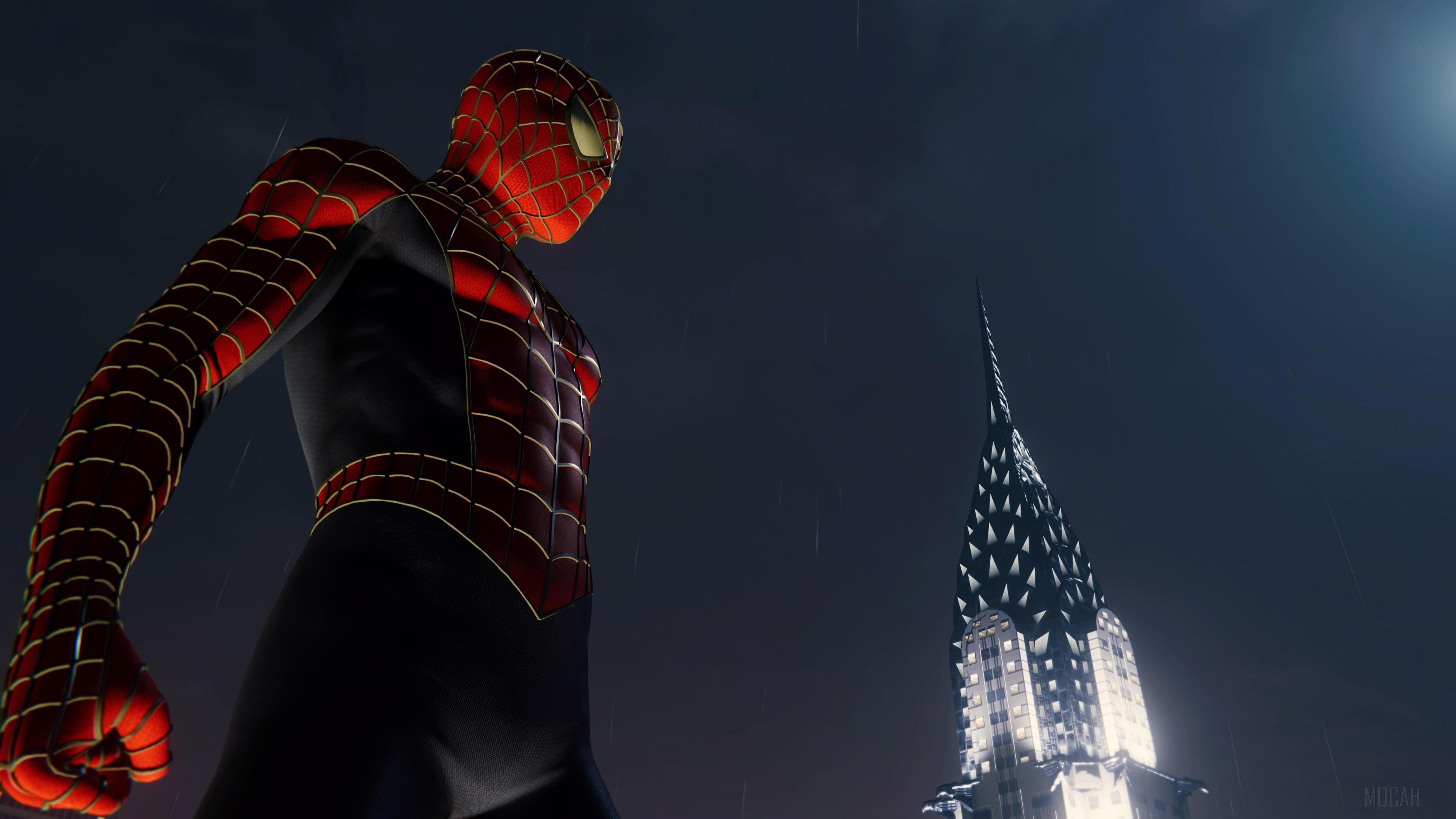 Spider-Man in New York City 4K HD Wallpaper