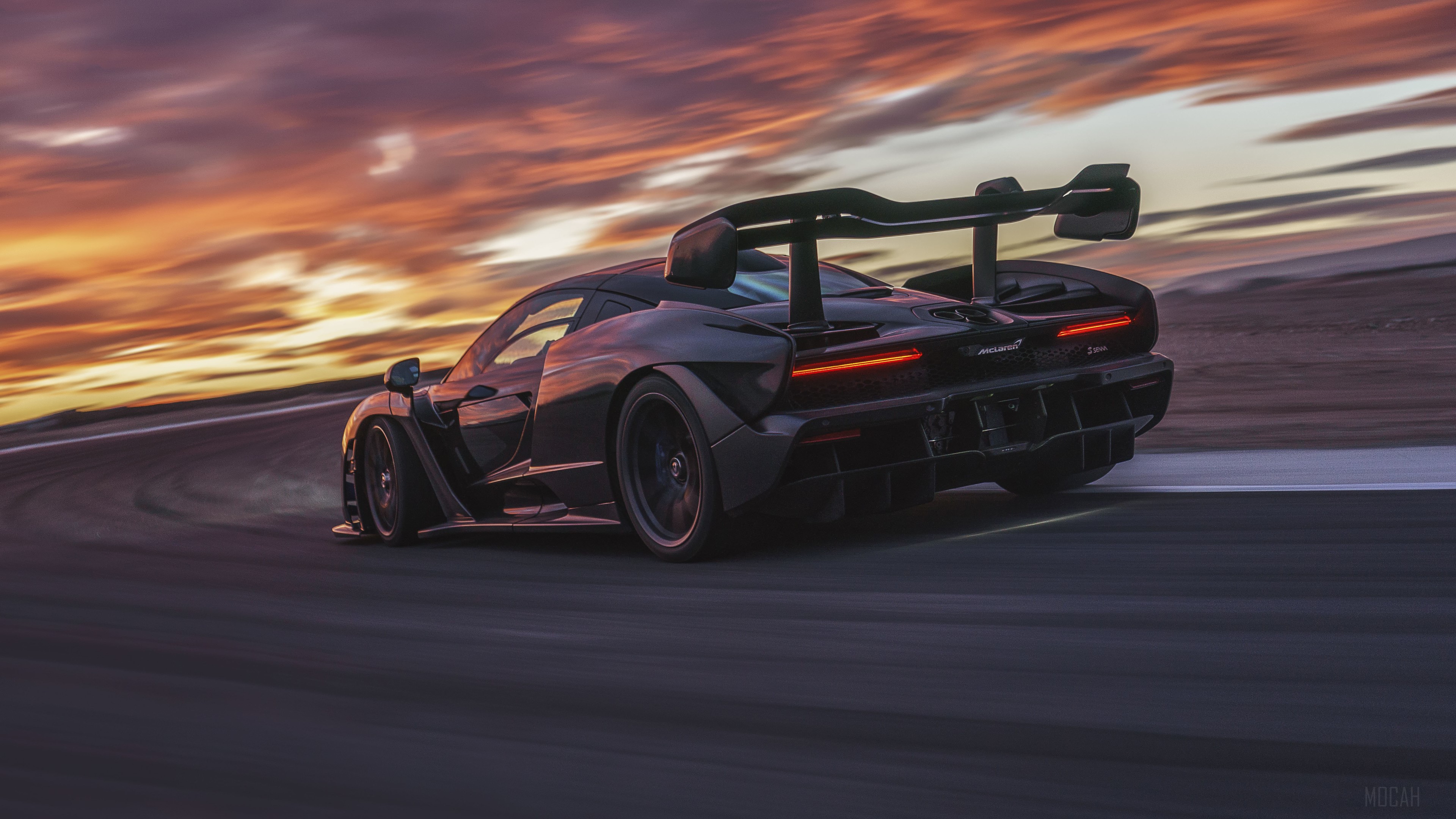 Mclaren Senna 2019 Rear HD Wallpaper