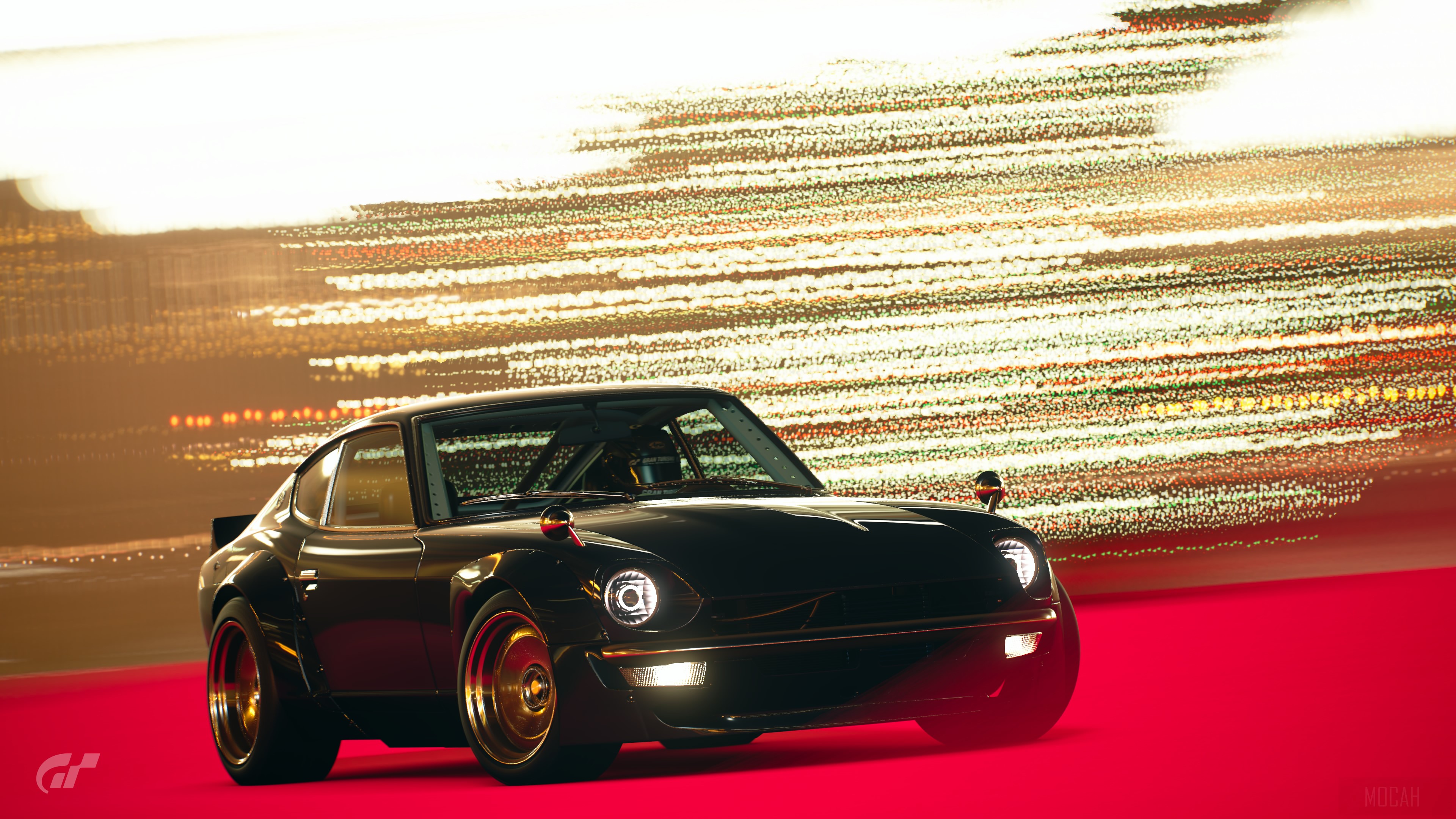 Black Nissan Fairlady Z 4K HD Wallpaper
