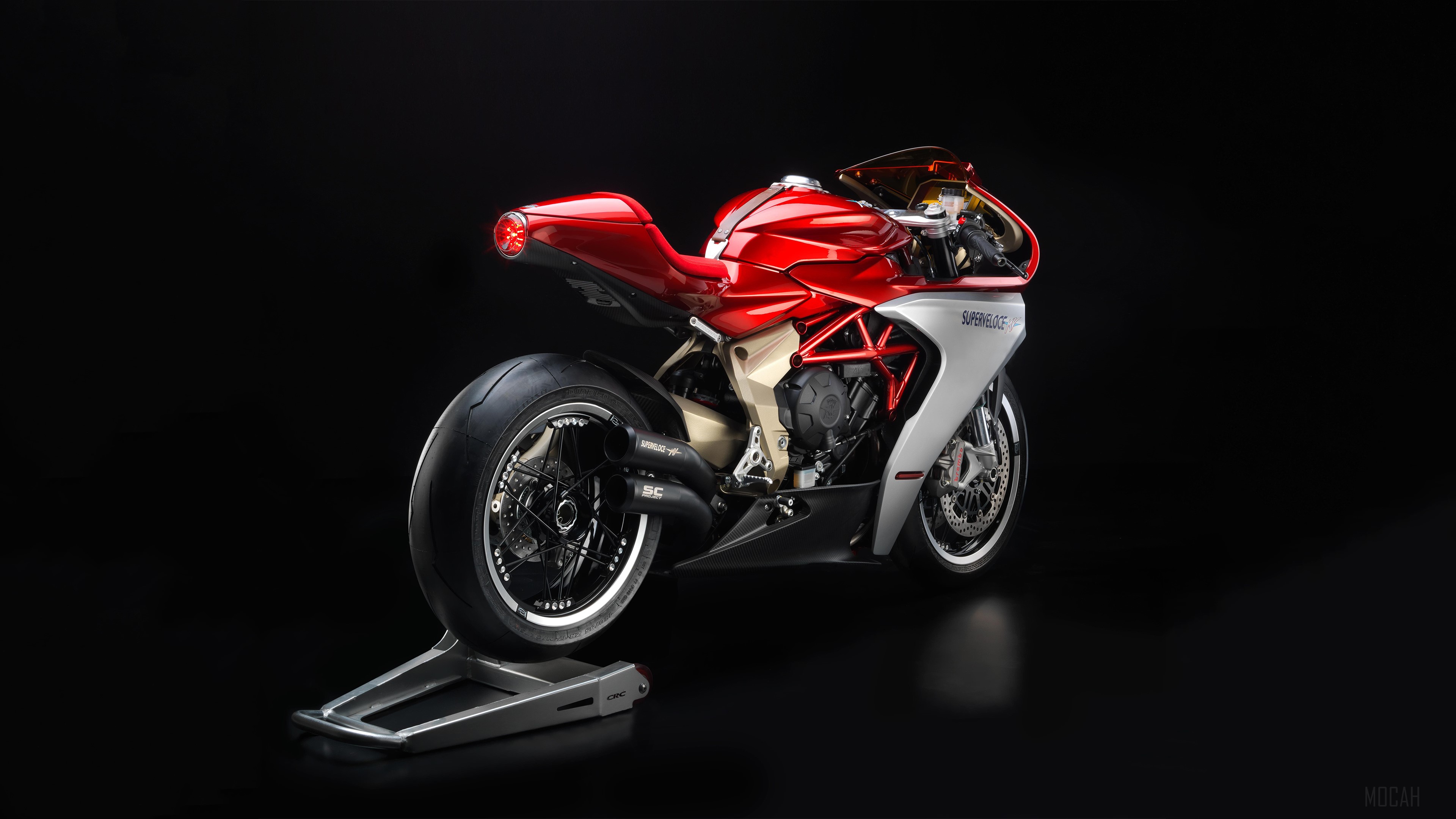 MV Agusta Superveloce 800 motorcycle 4K HD Wallpaper