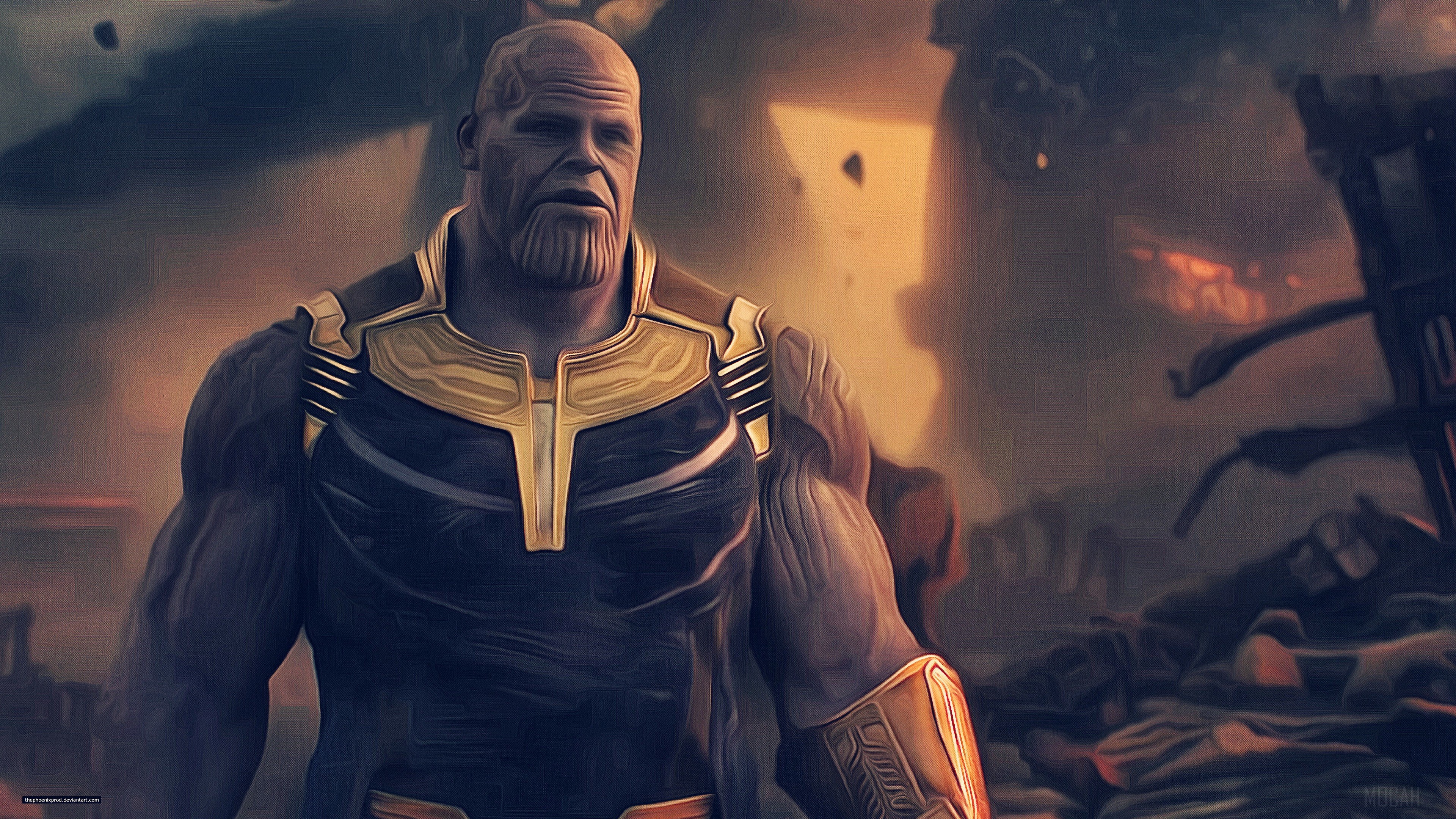 Thanos from Avengers: Infinity War 4K HD Wallpaper