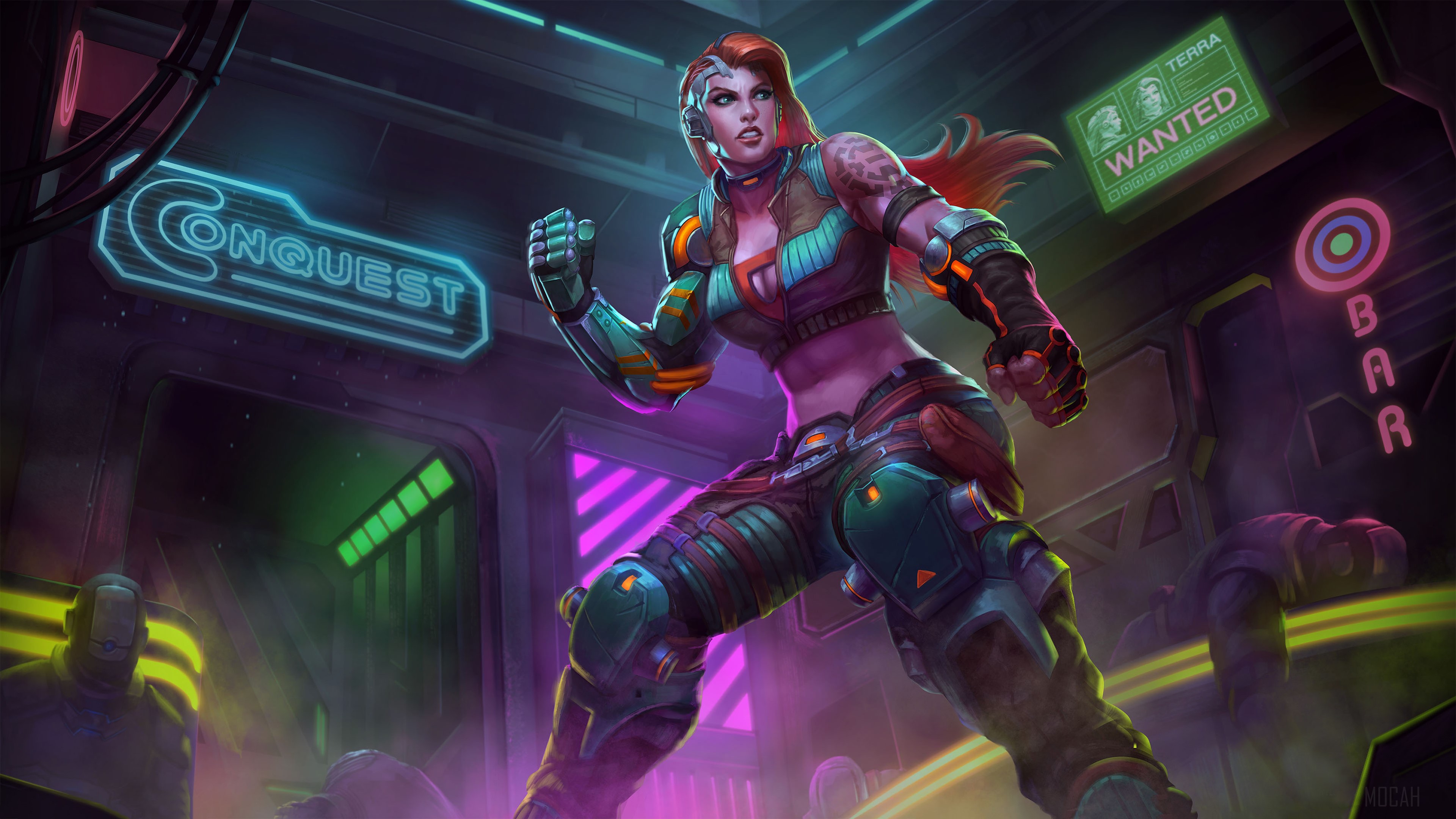 Terra from Smite Game 4K HD Wallpaper