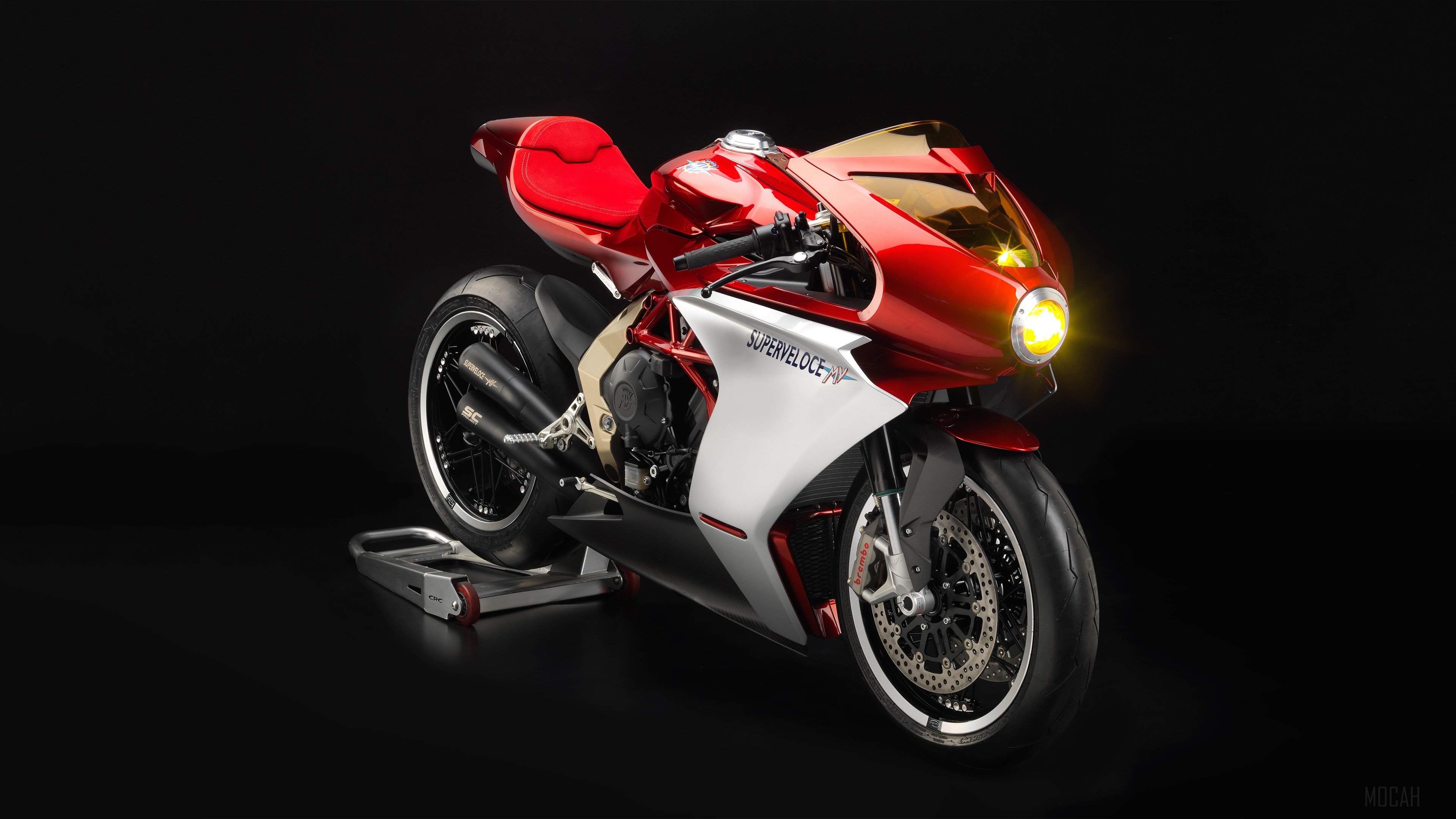 MV Agusta Superveloce 800 motorcycle 4K HD Wallpaper