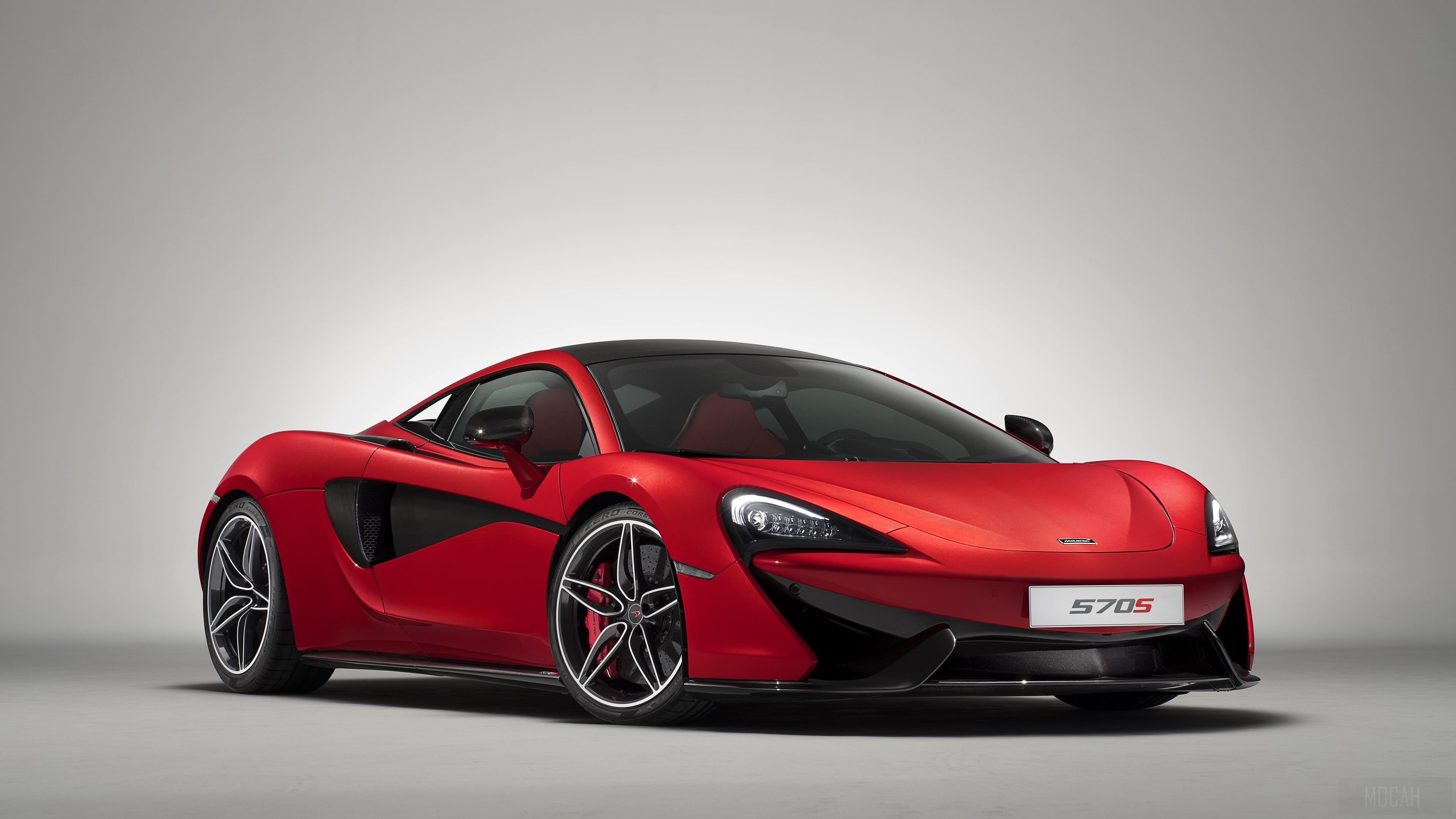 Red McLaren 570S Sports Car 4K HD Wallpaper