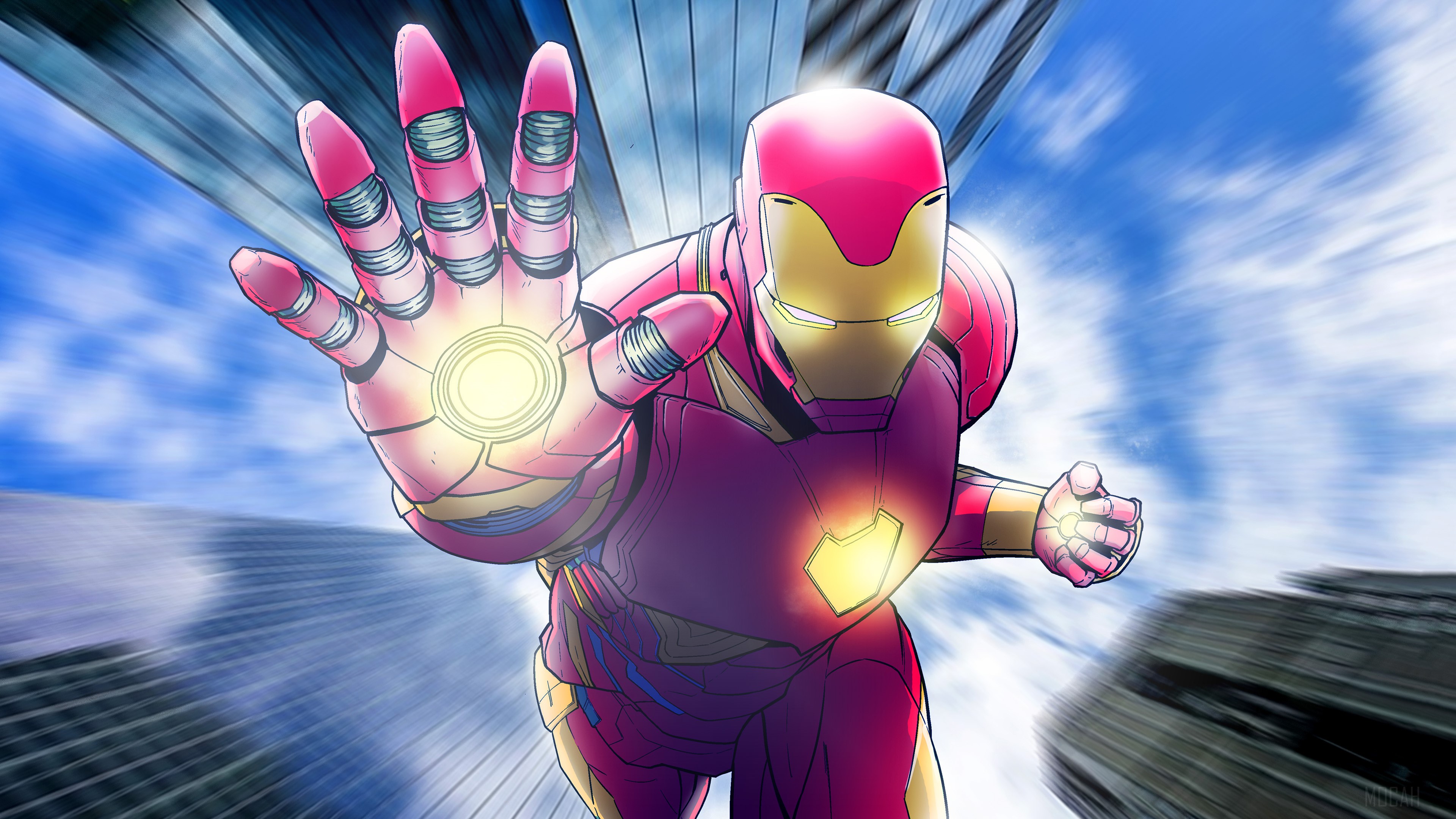 Iron Man Art HD Wallpaper