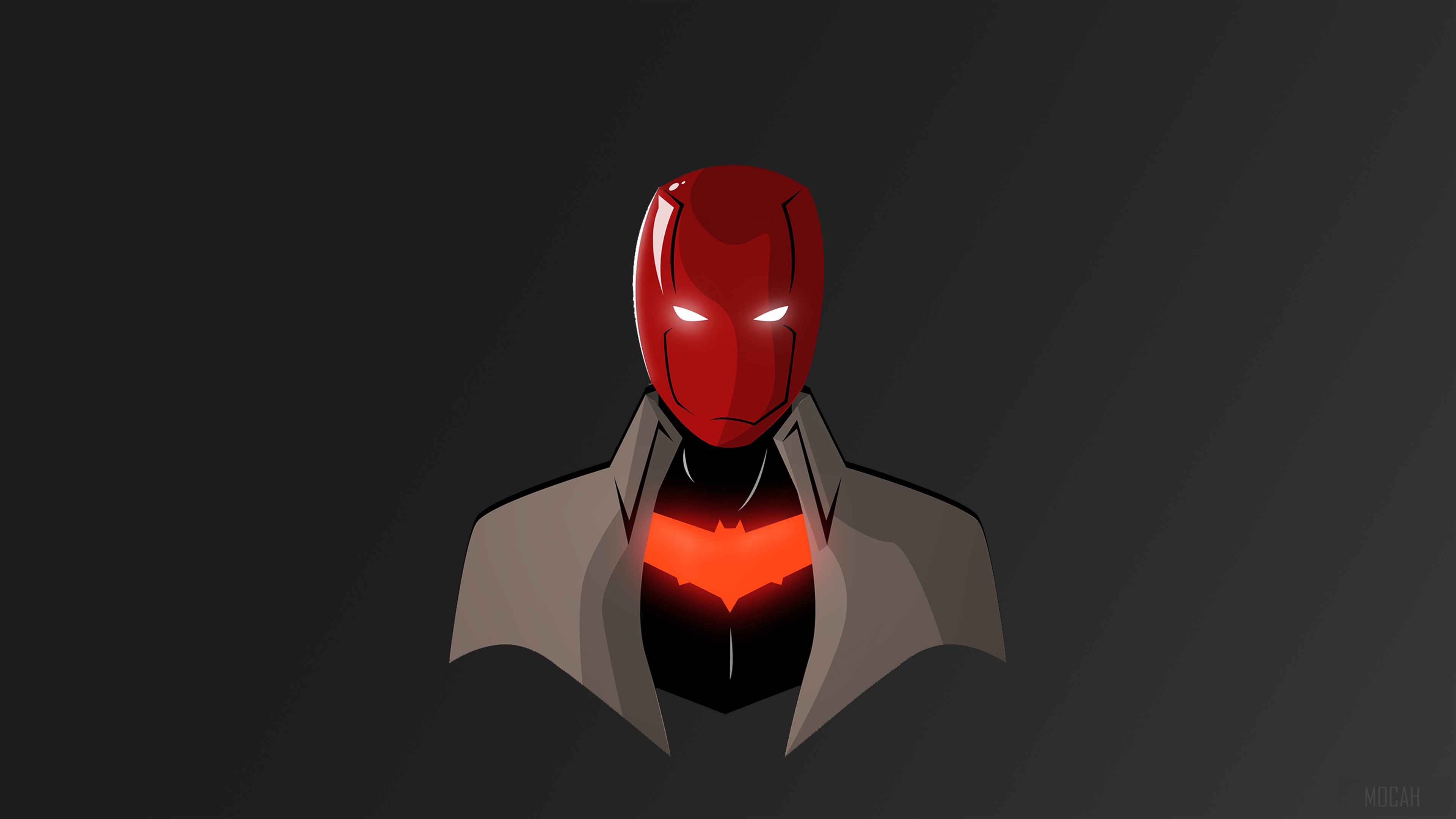 Red Hood from DC Comics 4K HD Wallpaper