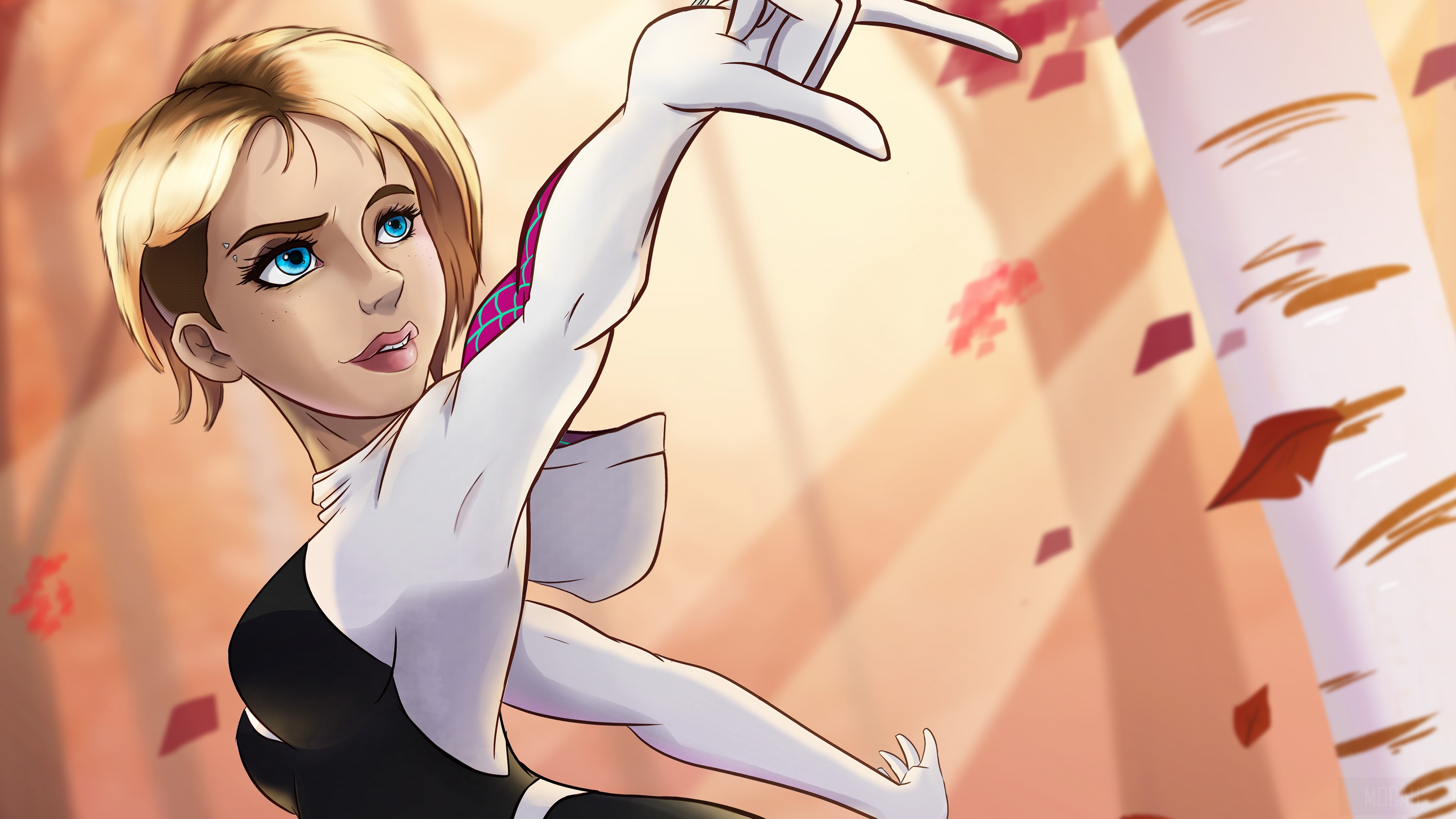 Gwen Stacy Spider Girl HD Wallpaper