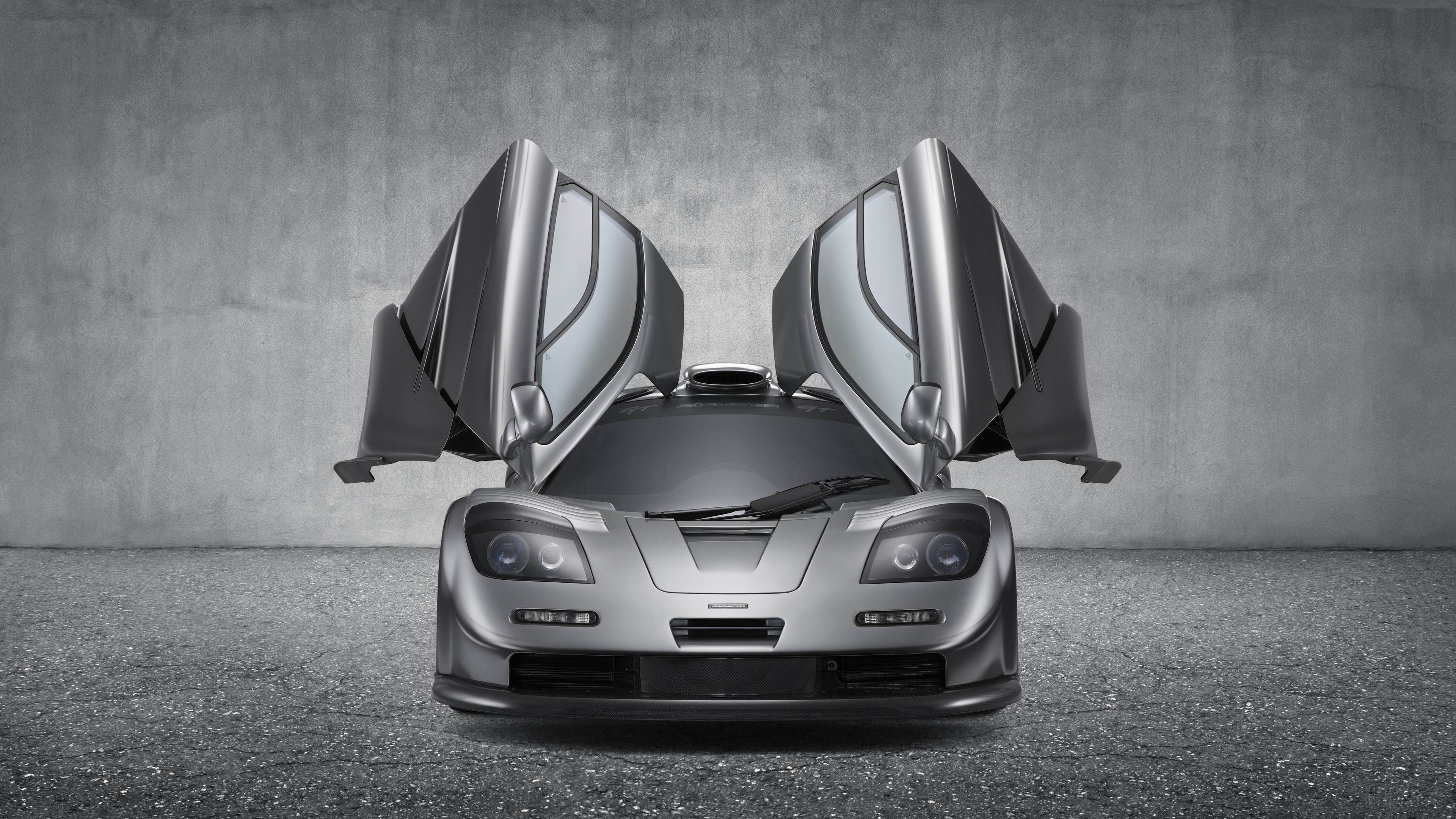 McLaren F1 GT Silver HD Wallpaper