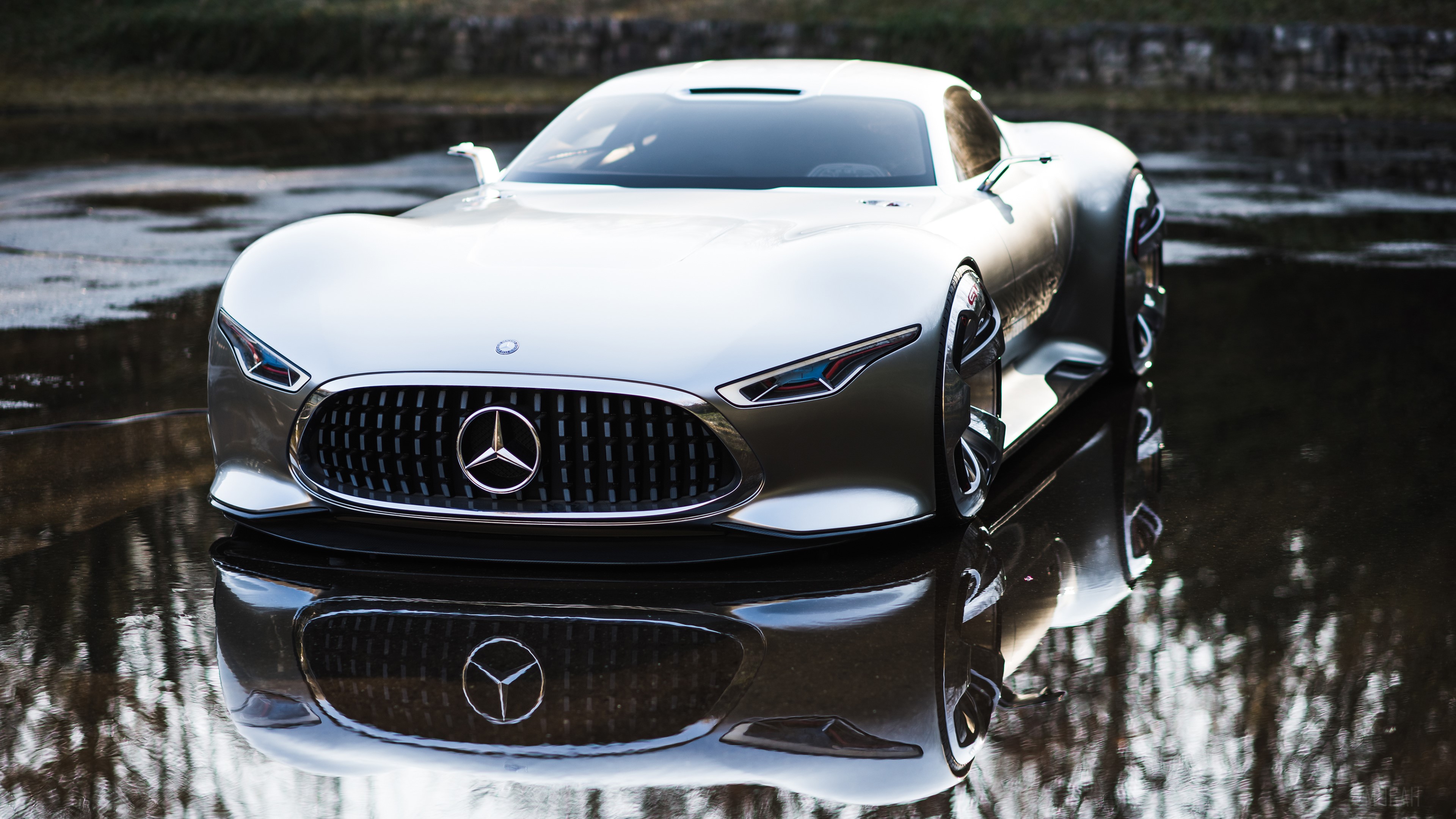 Mercedes Benz AMG Vision Gran Turismo 4K HD Wallpaper