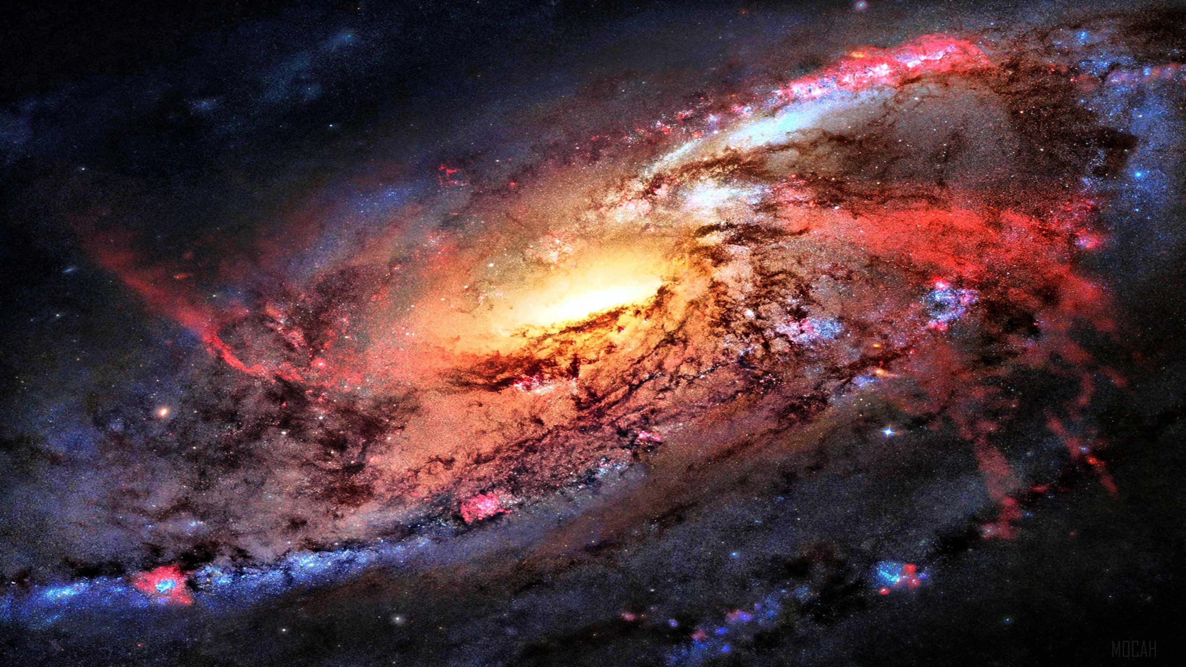 4K Galaxy Space HD Wallpaper