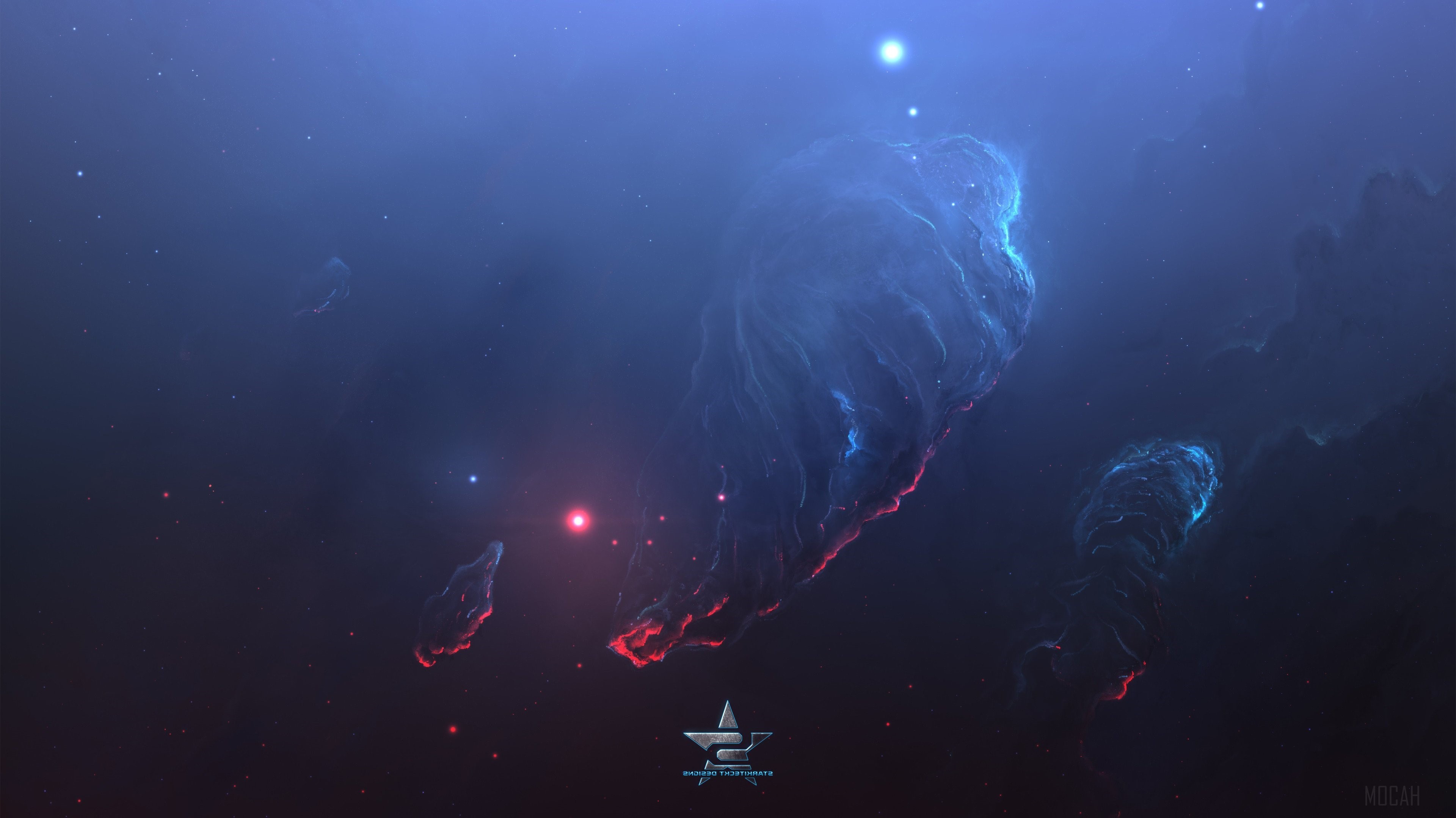 Distant Galaxy Stars HD Wallpaper