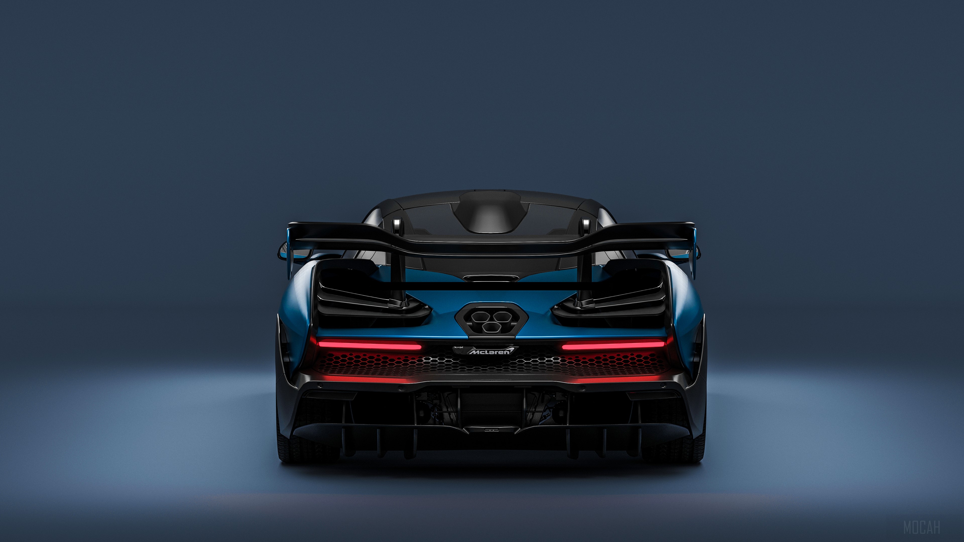 Mclaren Senna CGI Rear HD Wallpaper