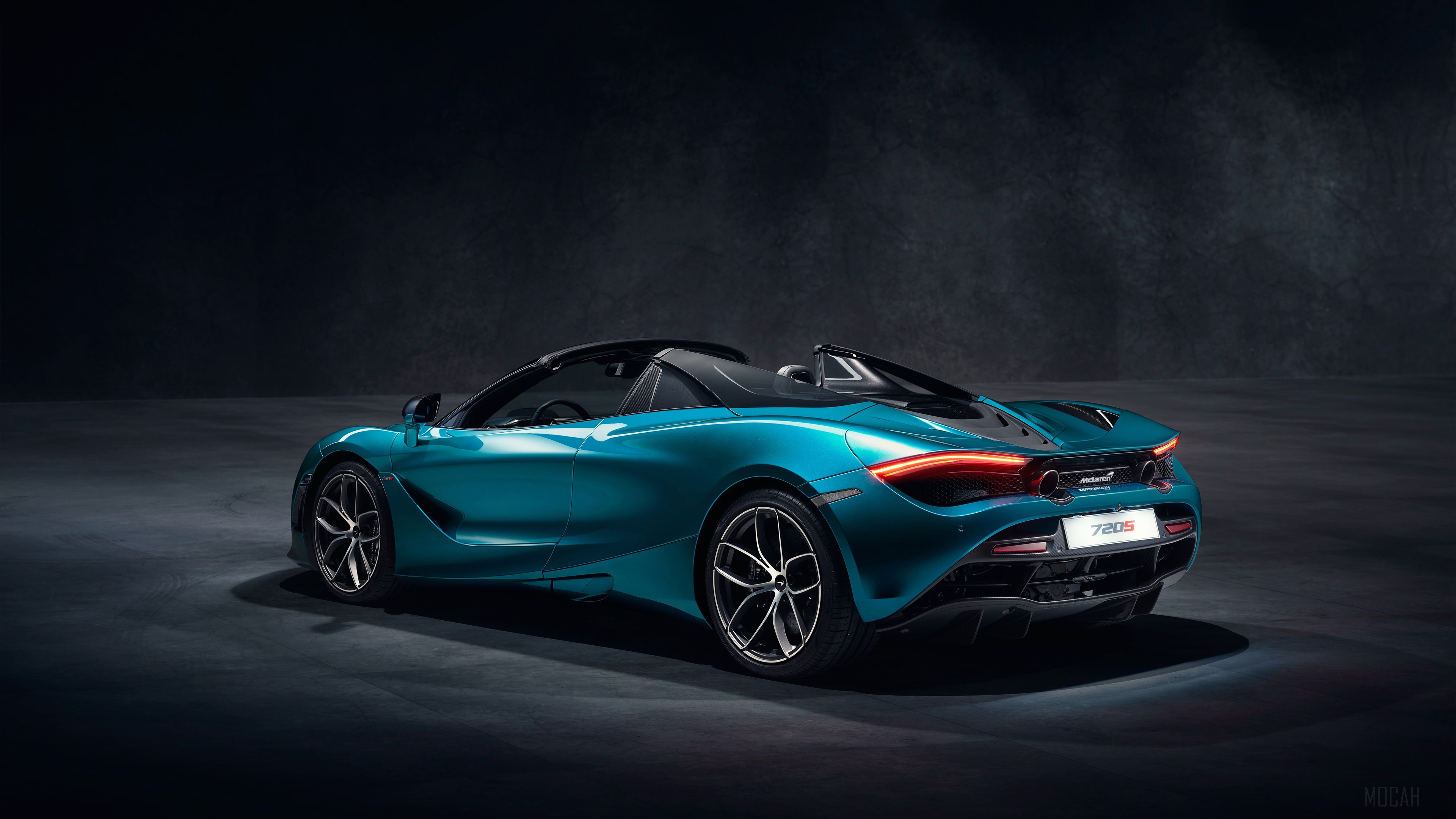 McLaren 720S Spider 2019 Rear HD Wallpaper