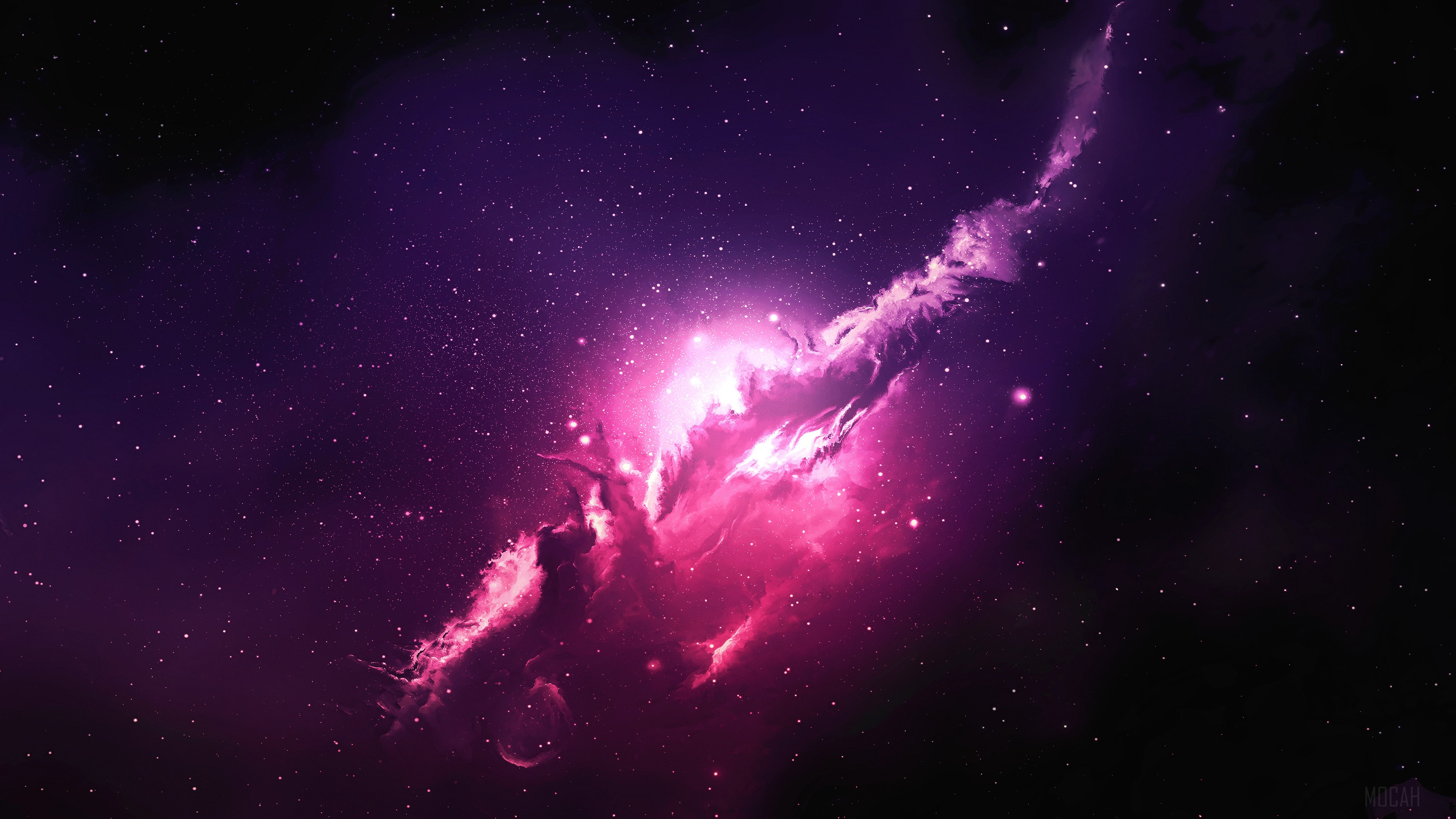 Nebula Stars Universe Galaxy Space HD Wallpaper