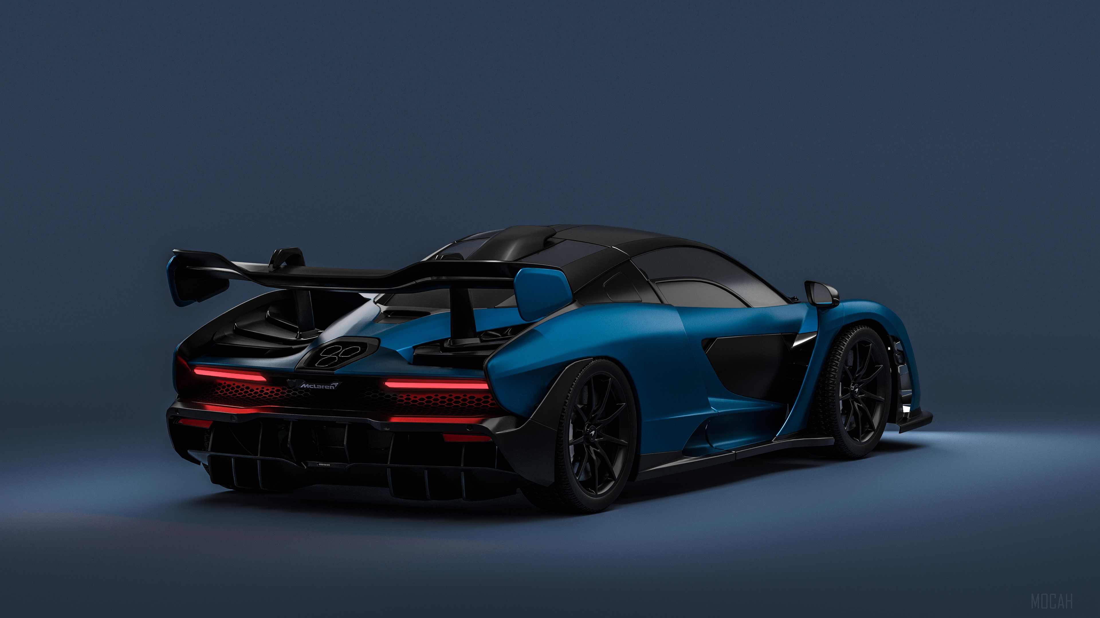Mclaren Senna Rear HD Wallpaper