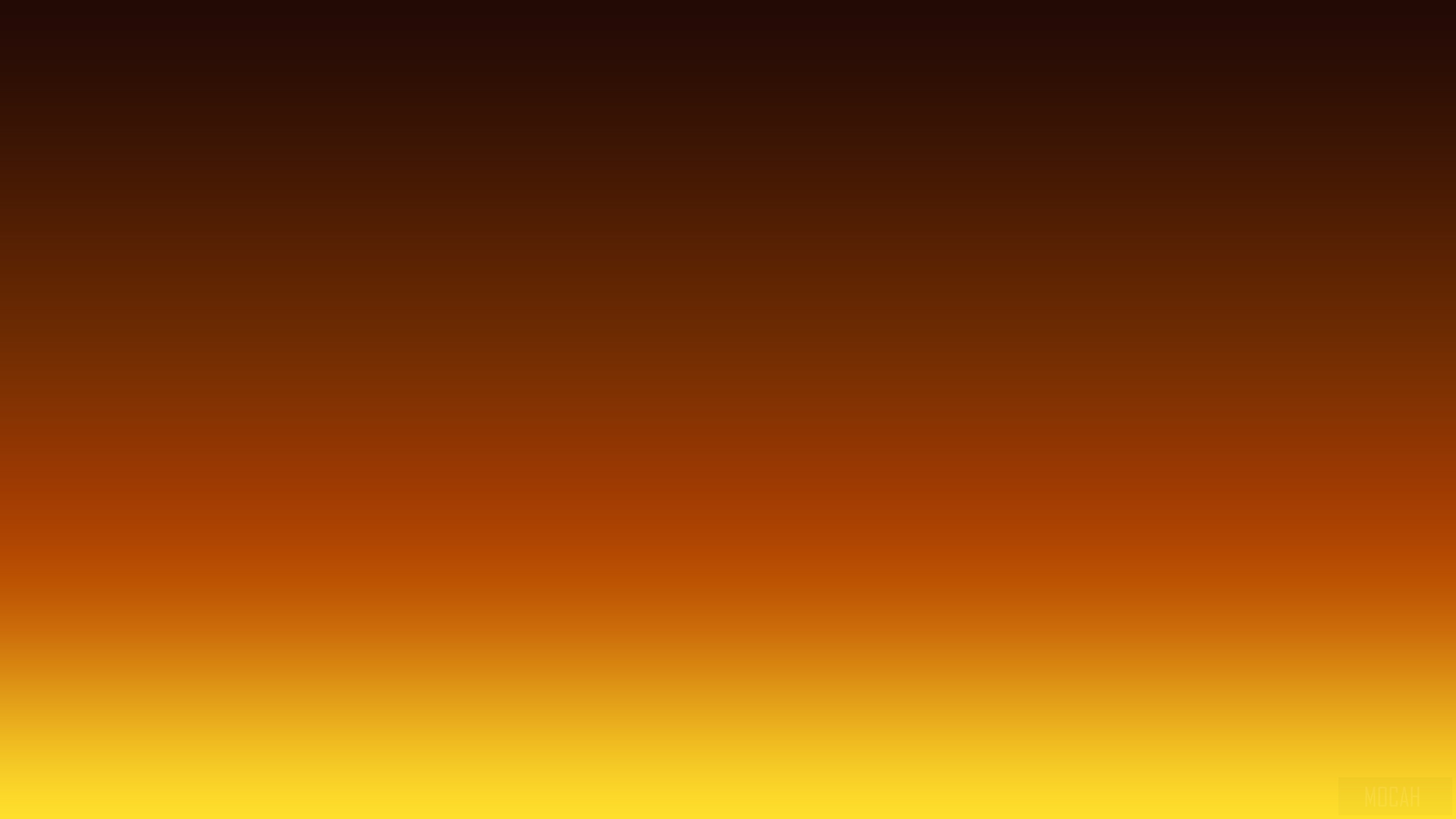 Warm gradient orange and yellow 4K HD Wallpaper