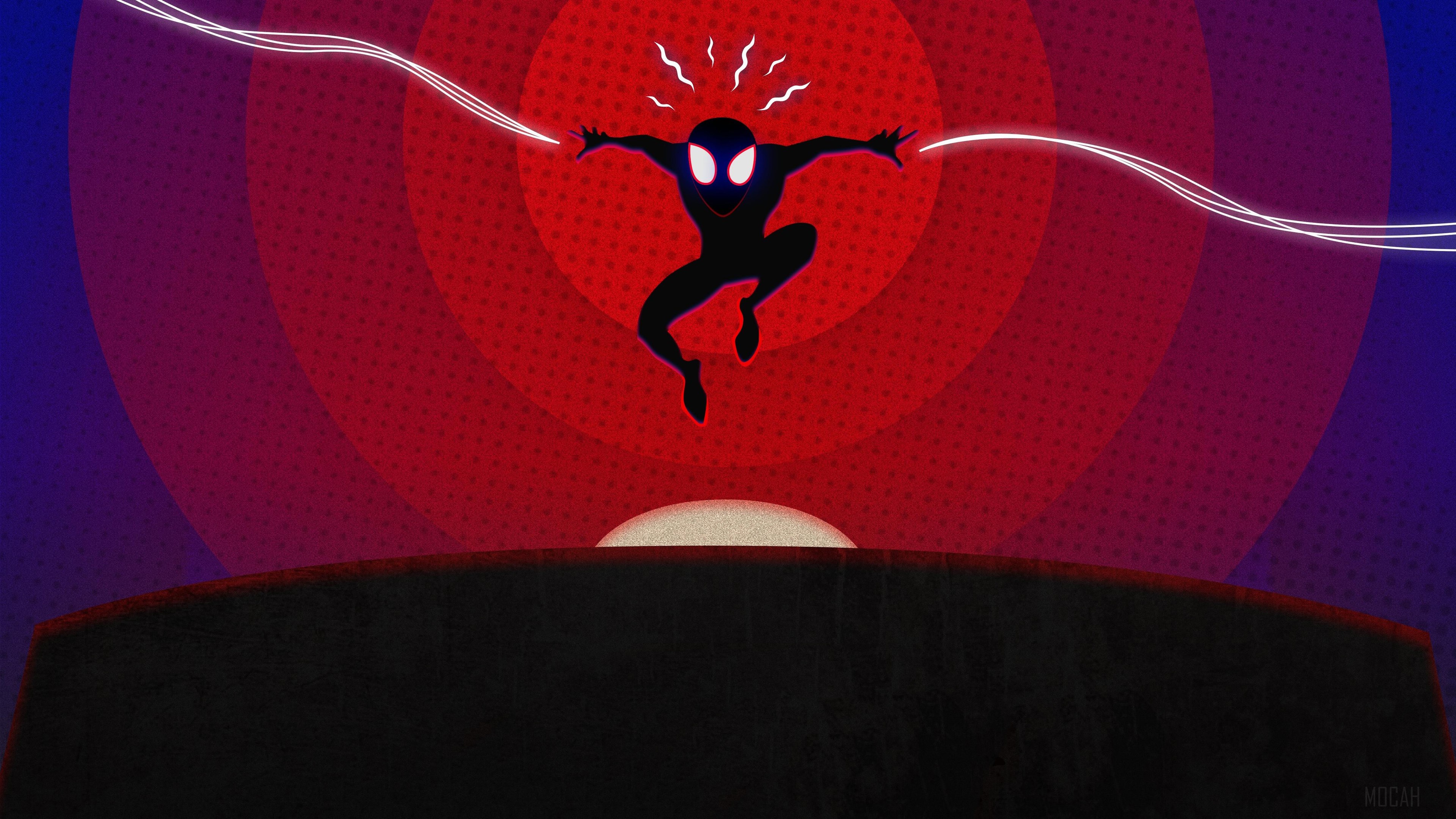 Spider-Man from Spider-Verse 4K HD Wallpaper