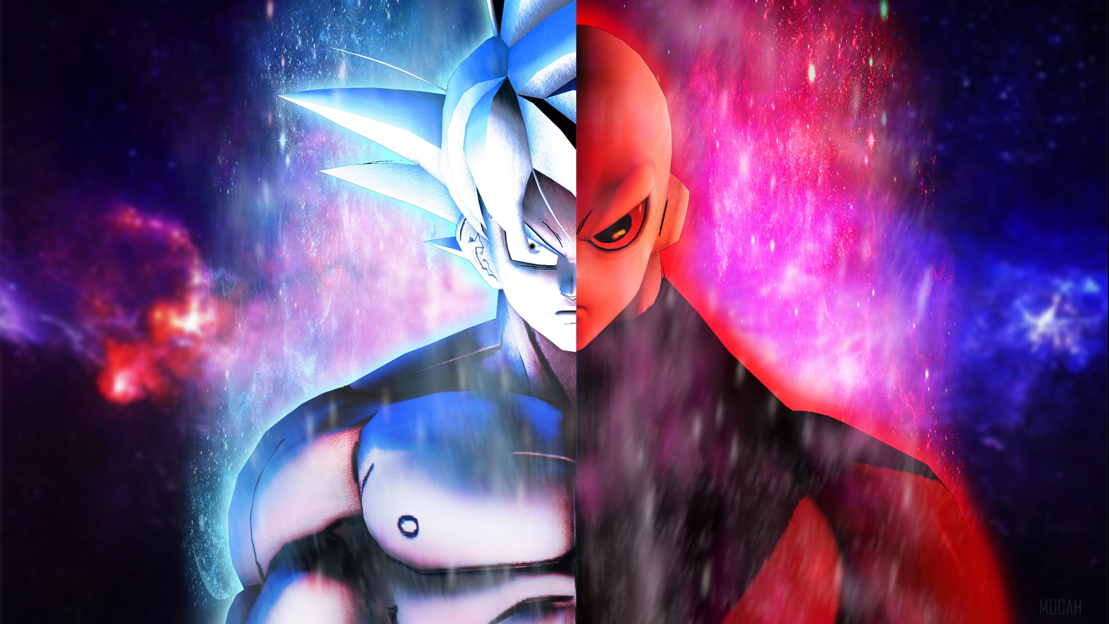 Goku vs Jiren from Dragon Ball Super 4K HD Wallpaper