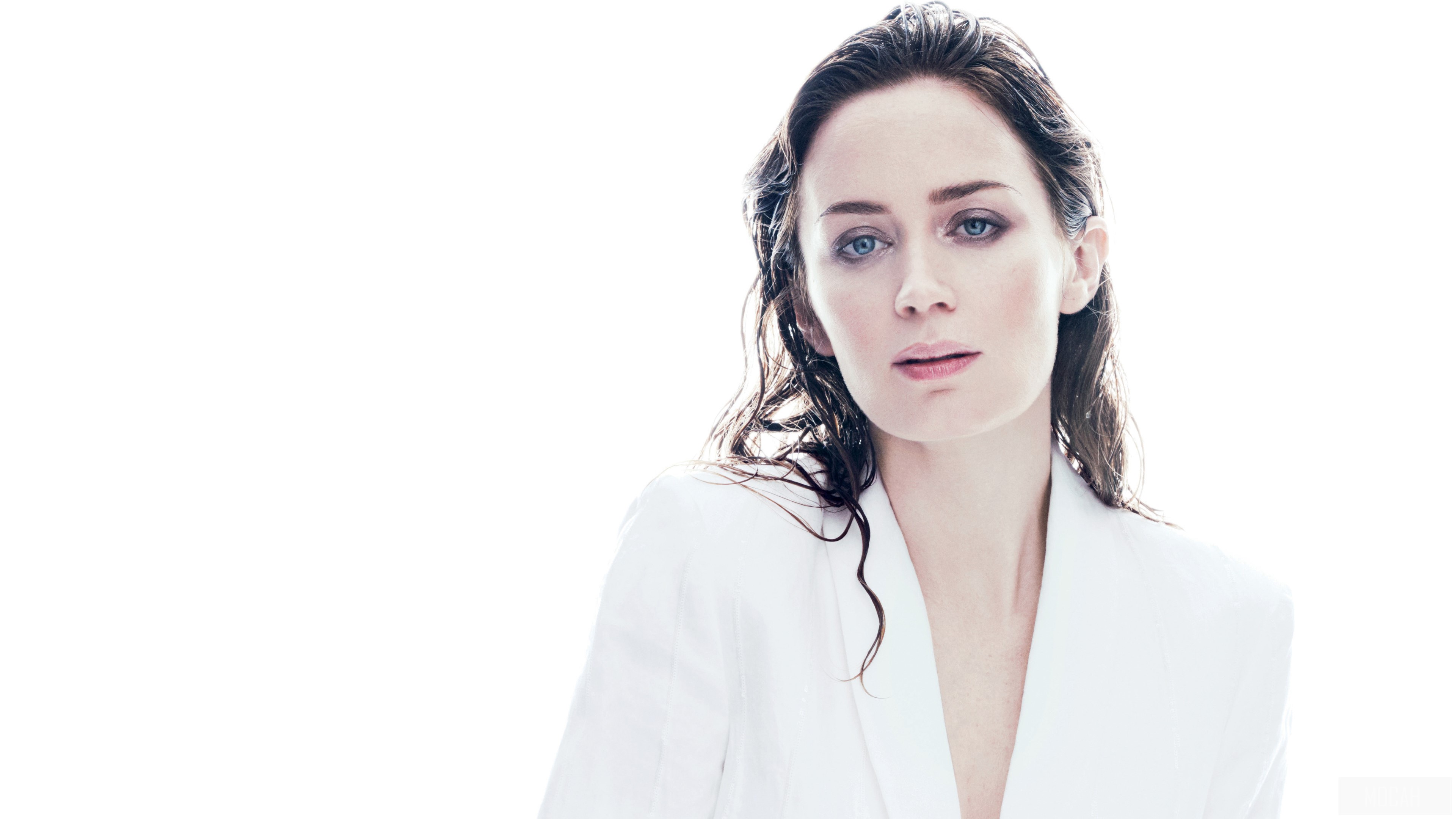Emily Blunt for C Magazine 4K HD Wallpaper