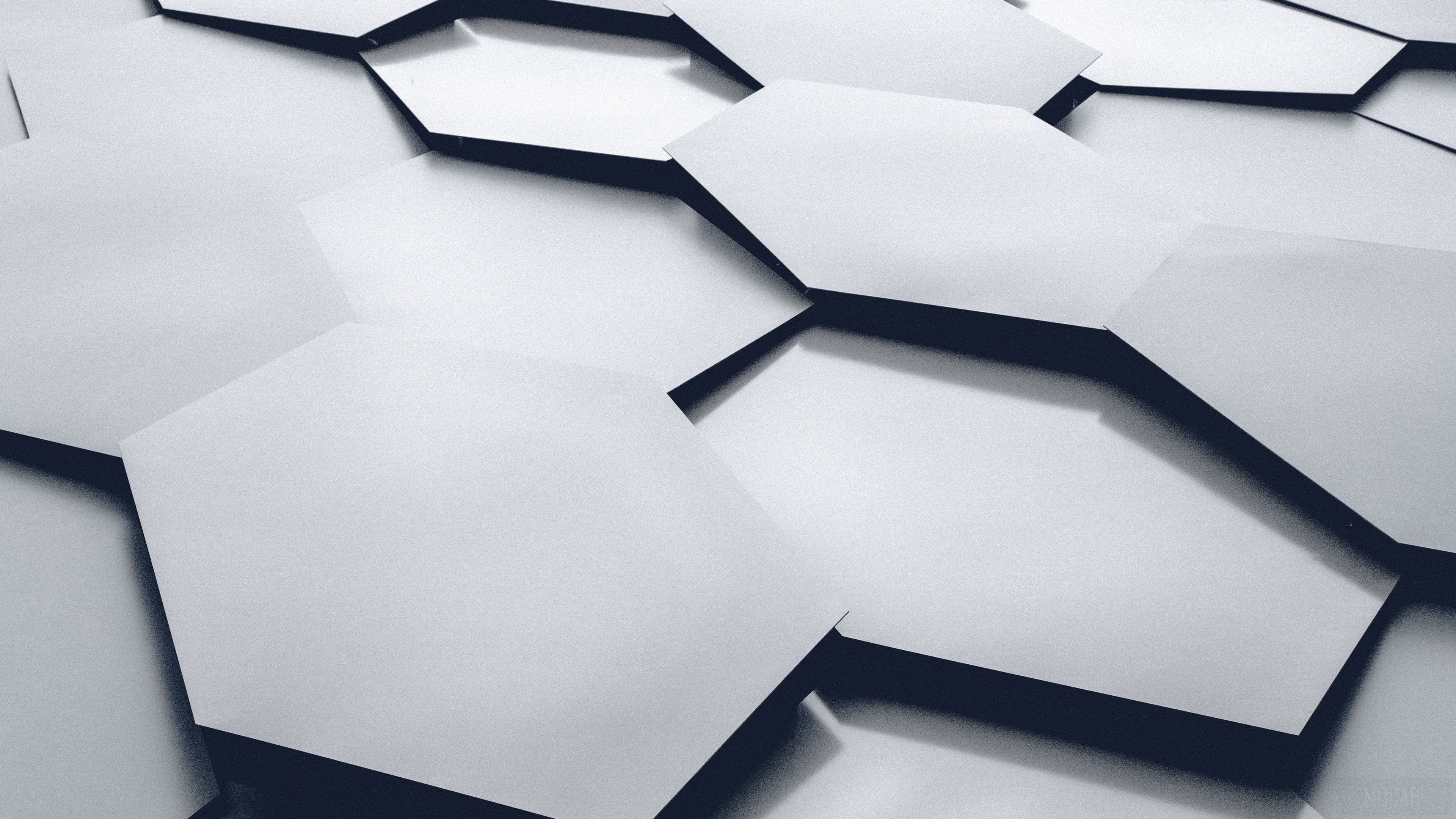 Hexagon Abstract HD Wallpaper