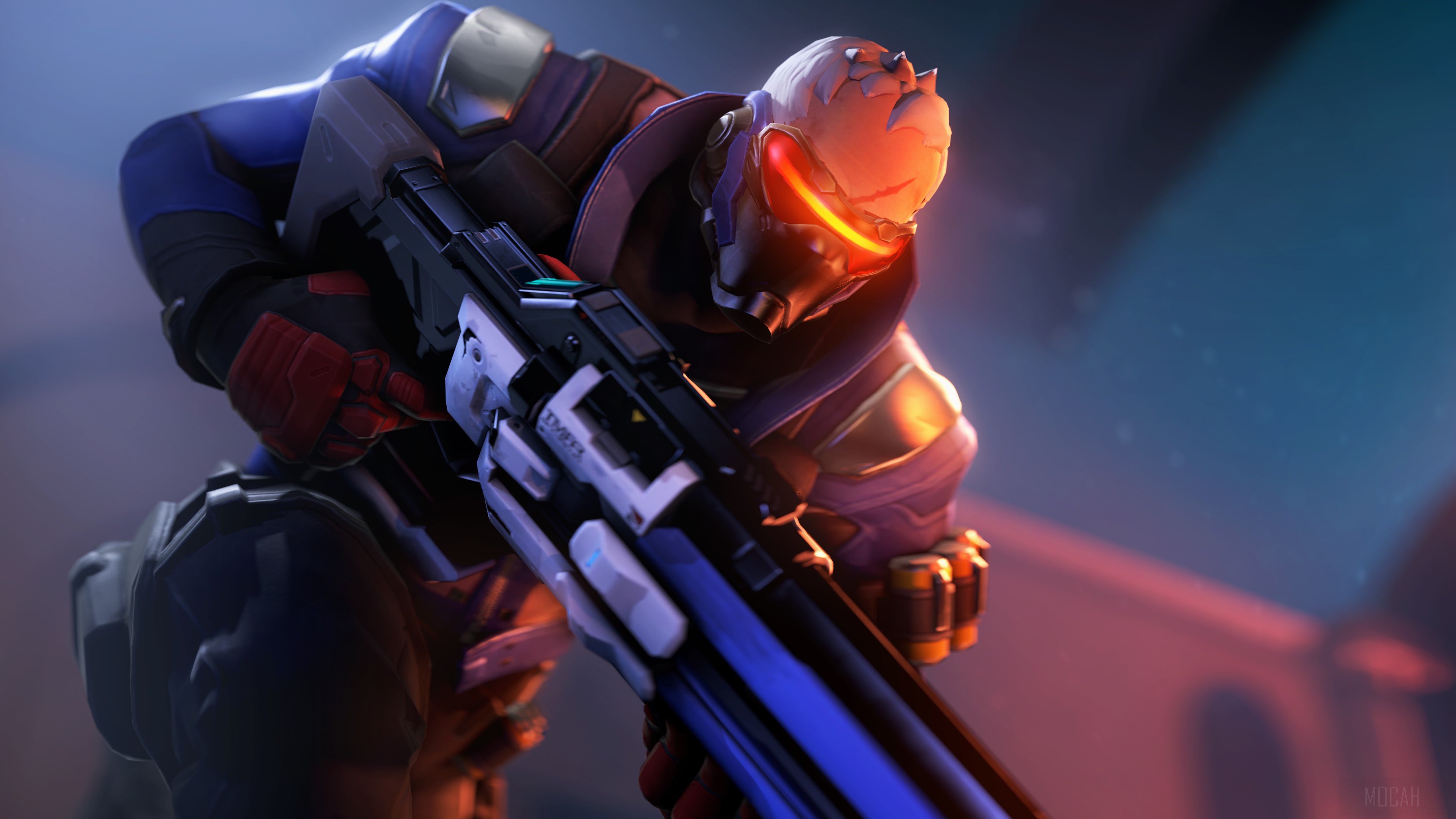 Soldier 76 from Overwatch 4K HD Wallpaper