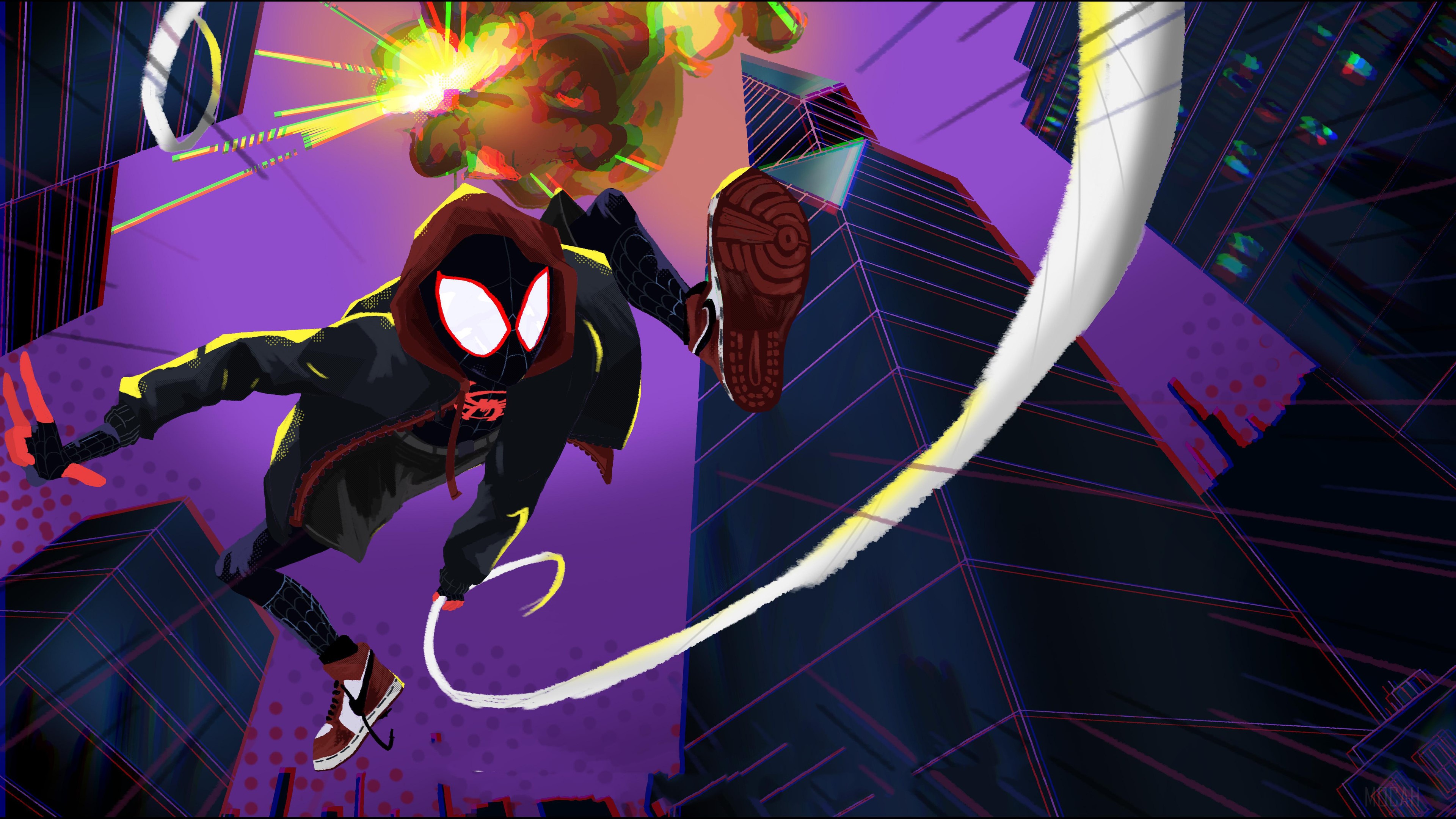 Spider-Man Miles Morales 4K HD Wallpaper