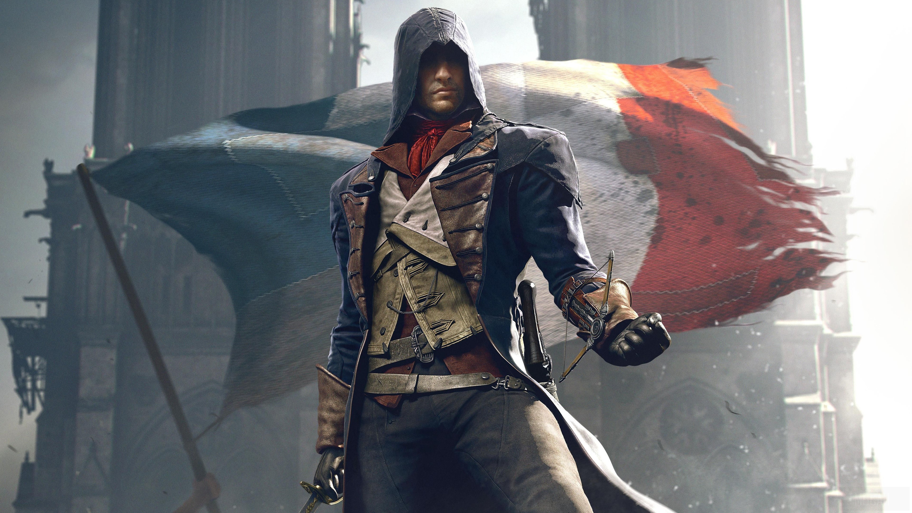 Arno Dorian from Assassins Creed Unity 4K HD Wallpaper