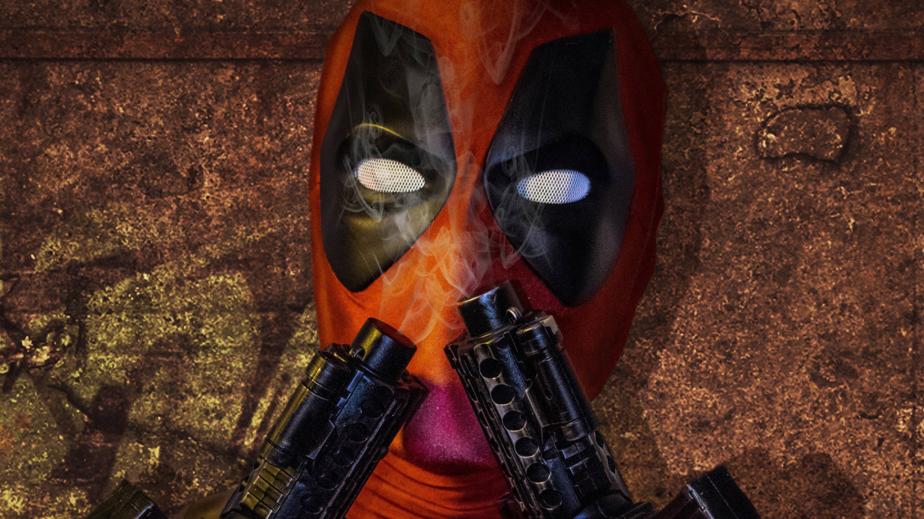 Deadpool Cosplay HD Wallpaper