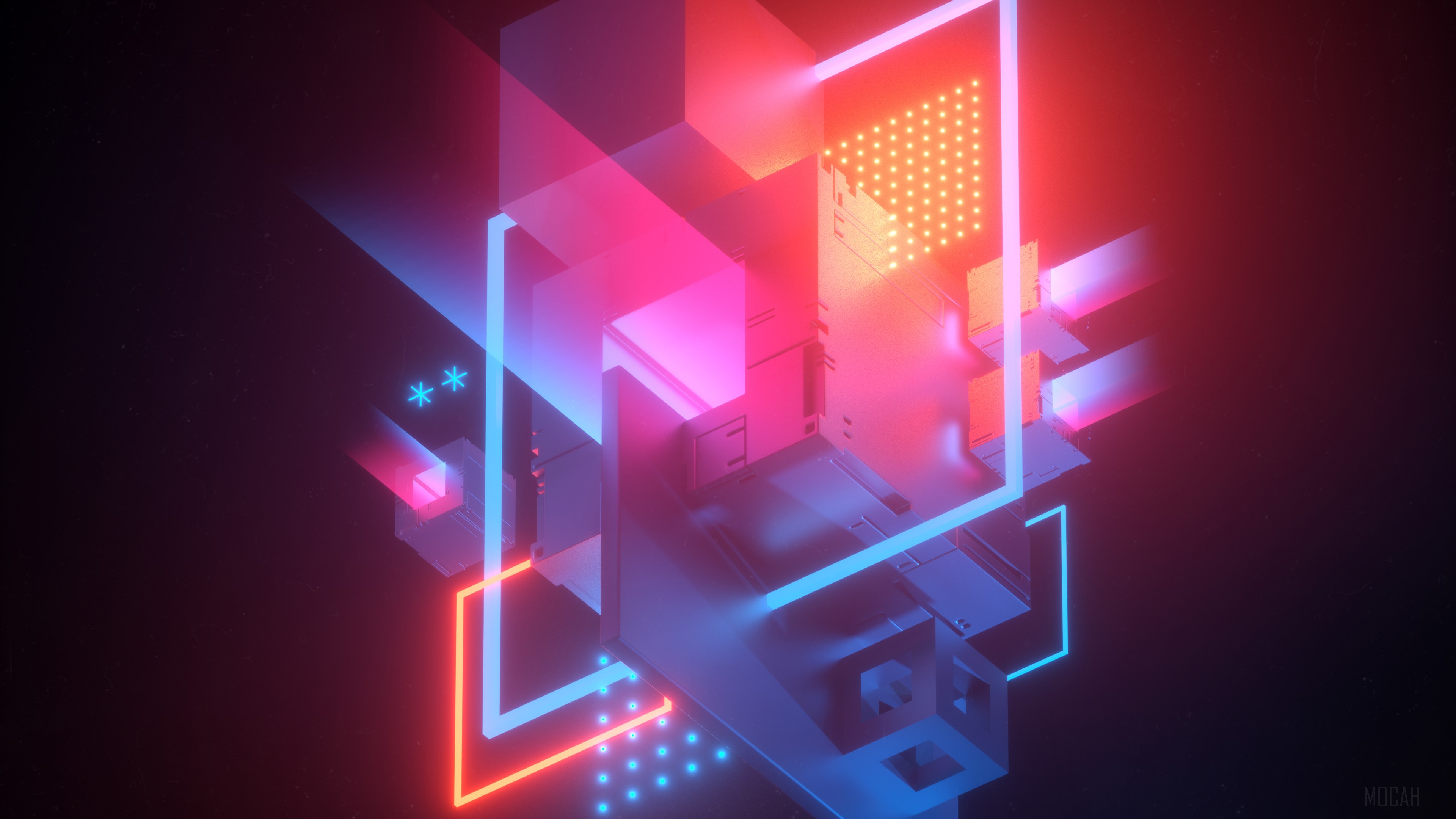 Abstract Conflict HD Wallpaper