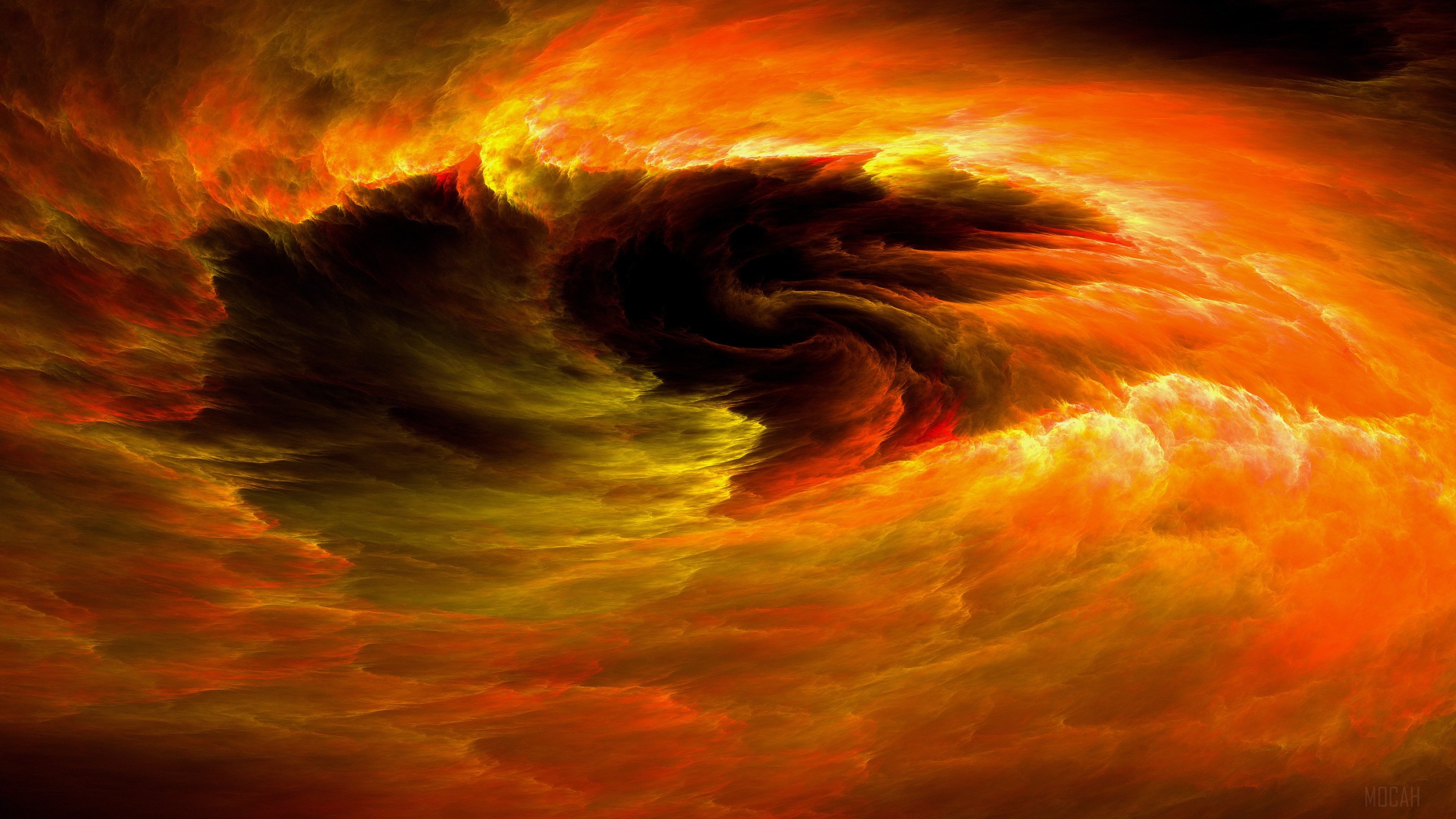 Raw Fractals Digital Art HD Wallpaper