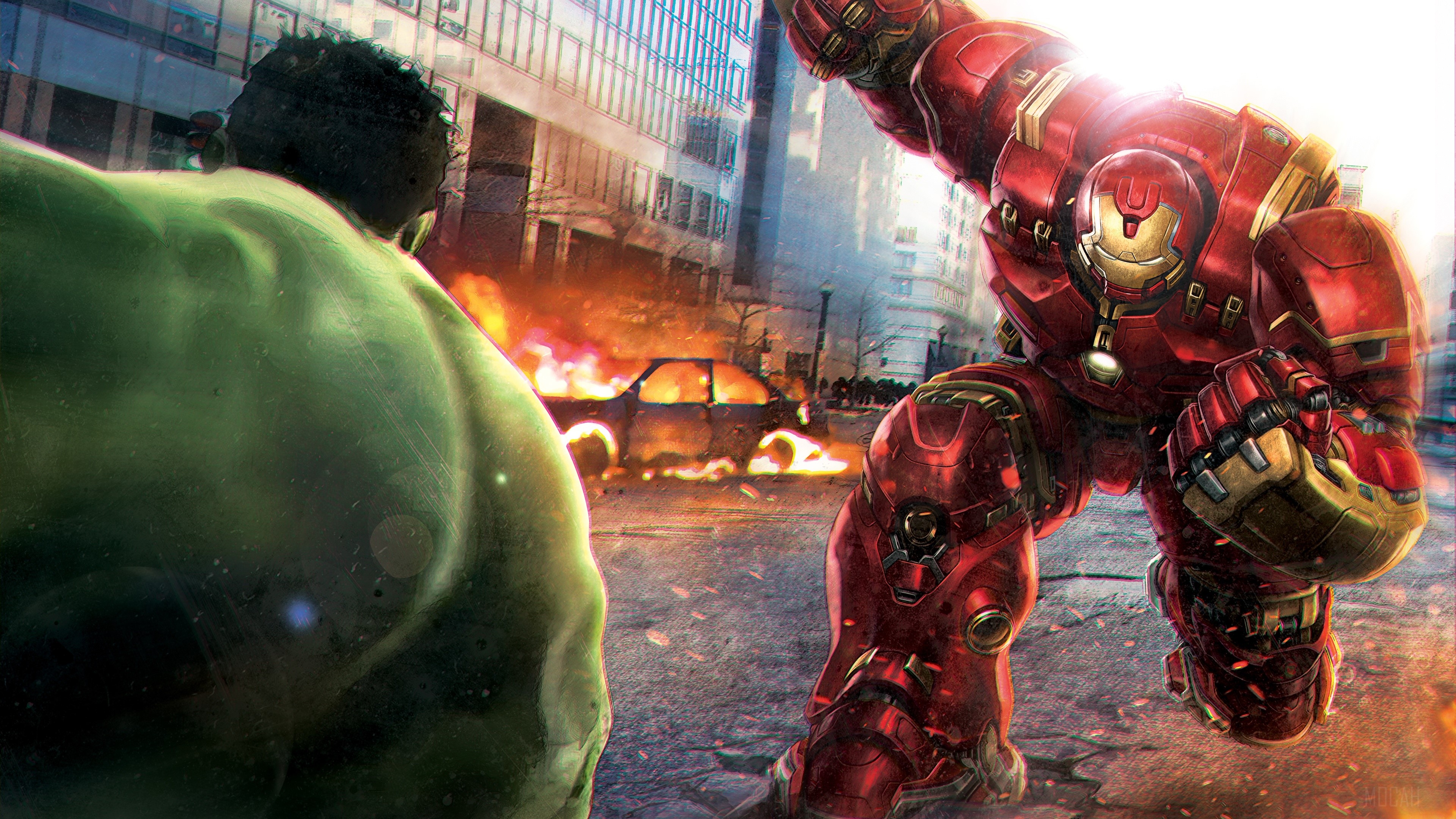 Hulkbuster from Marvel vs. Hulk HD Wallpaper