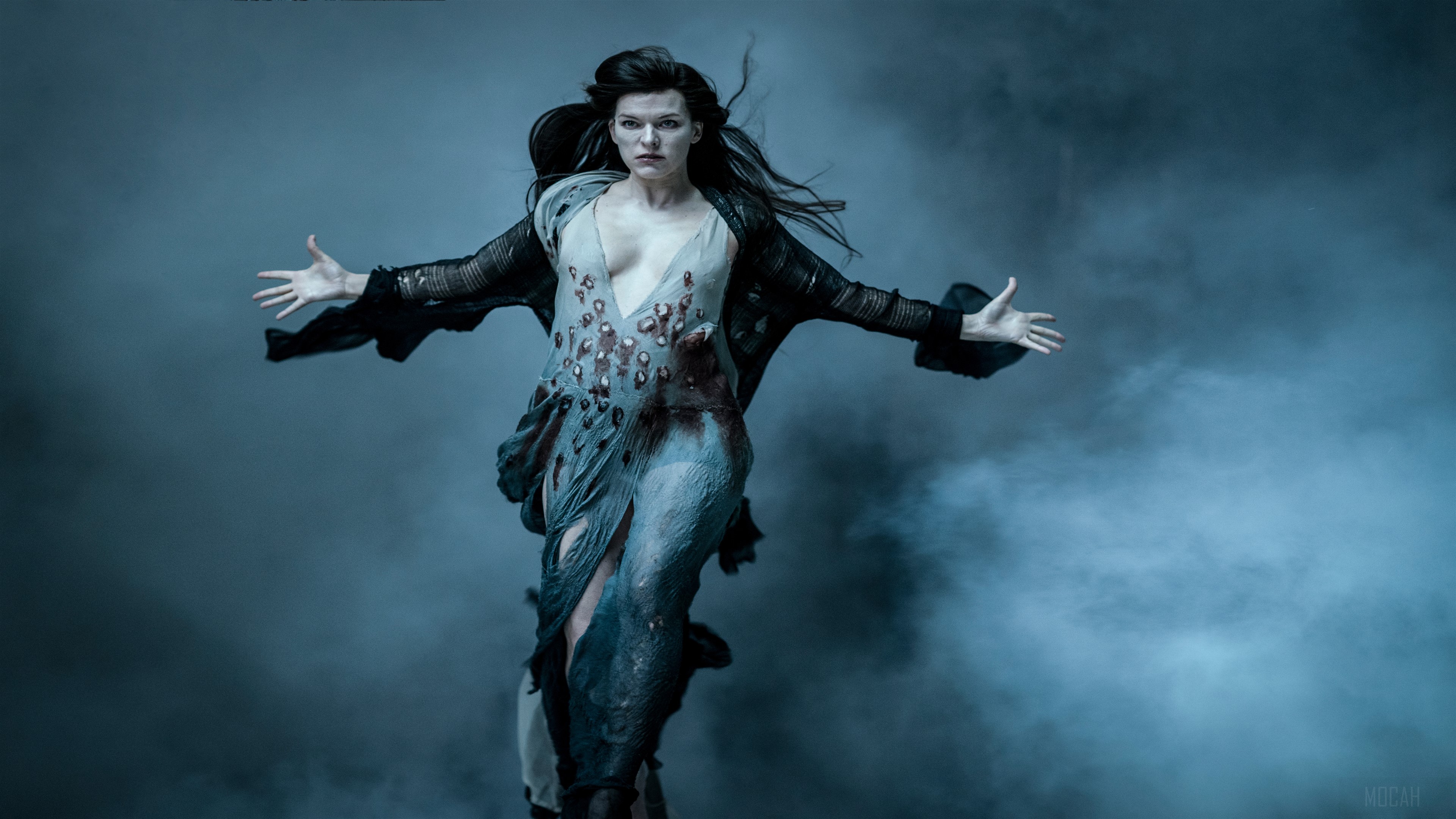 Milla Jovovich as Blood Queen from Hellboy 2019 4K HD Wallpaper