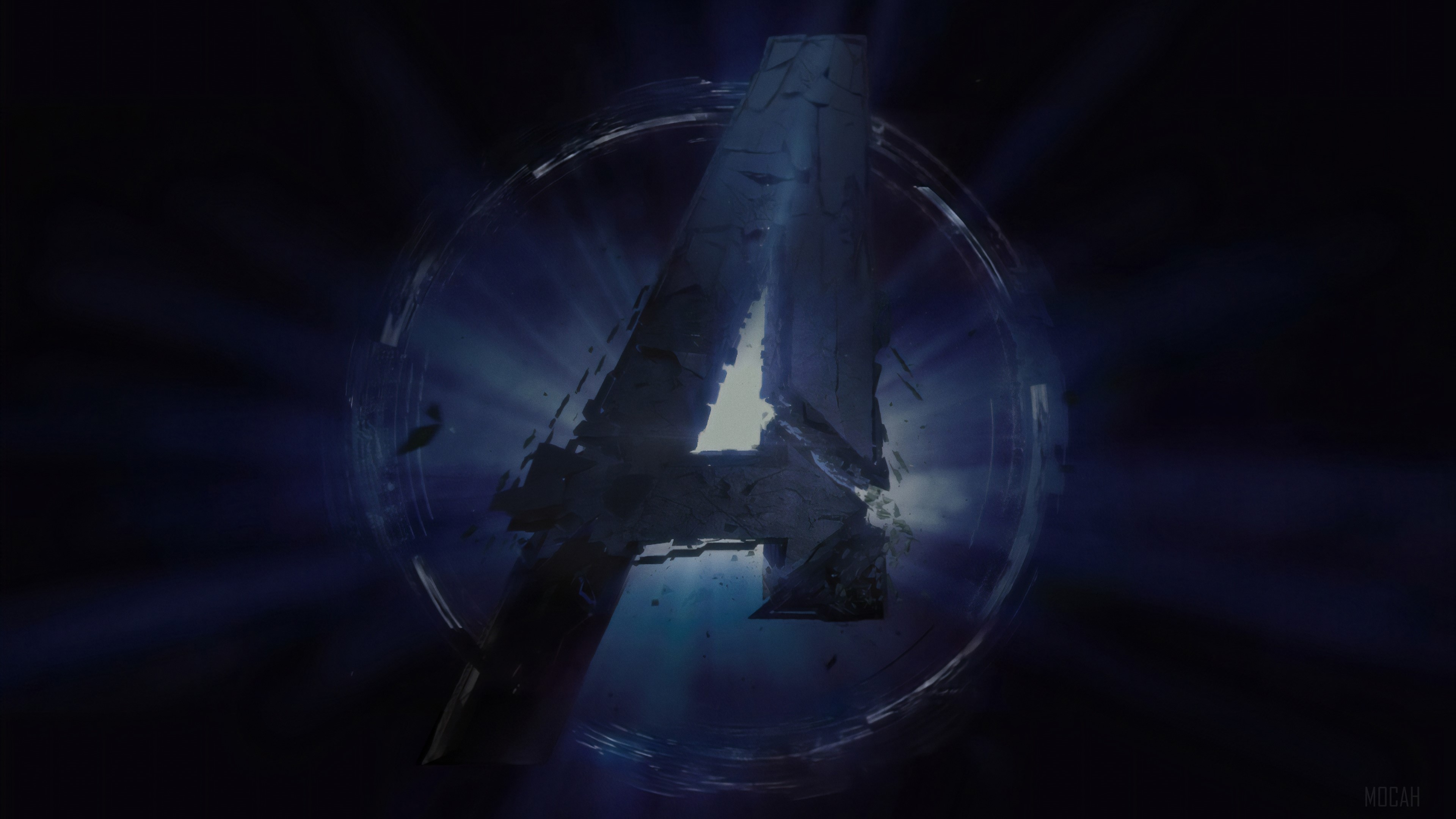 Avengers Endgame Logo 4K HD Wallpaper