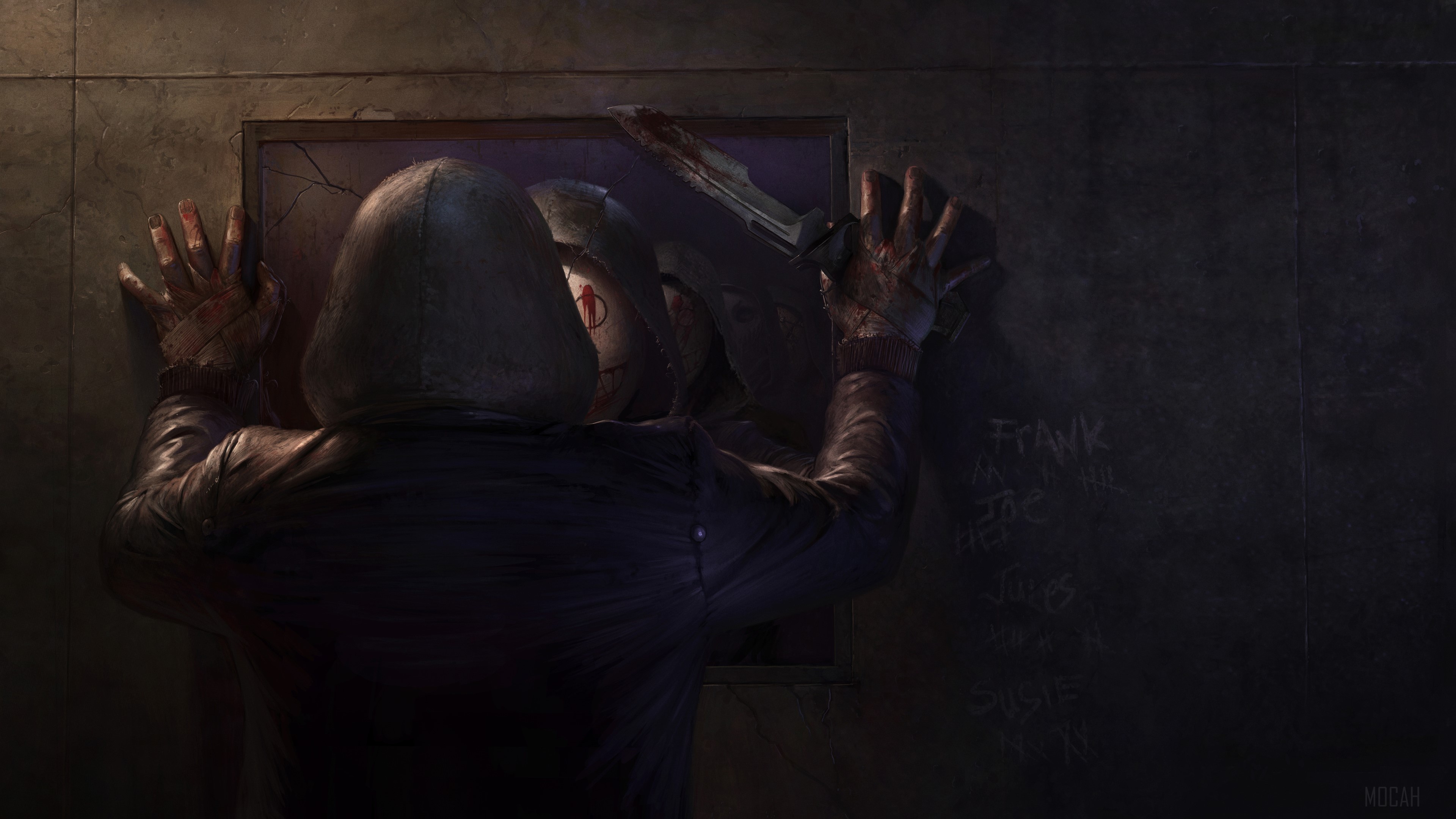 The Legion from Dead By Daylight 4K HD Wallpaper