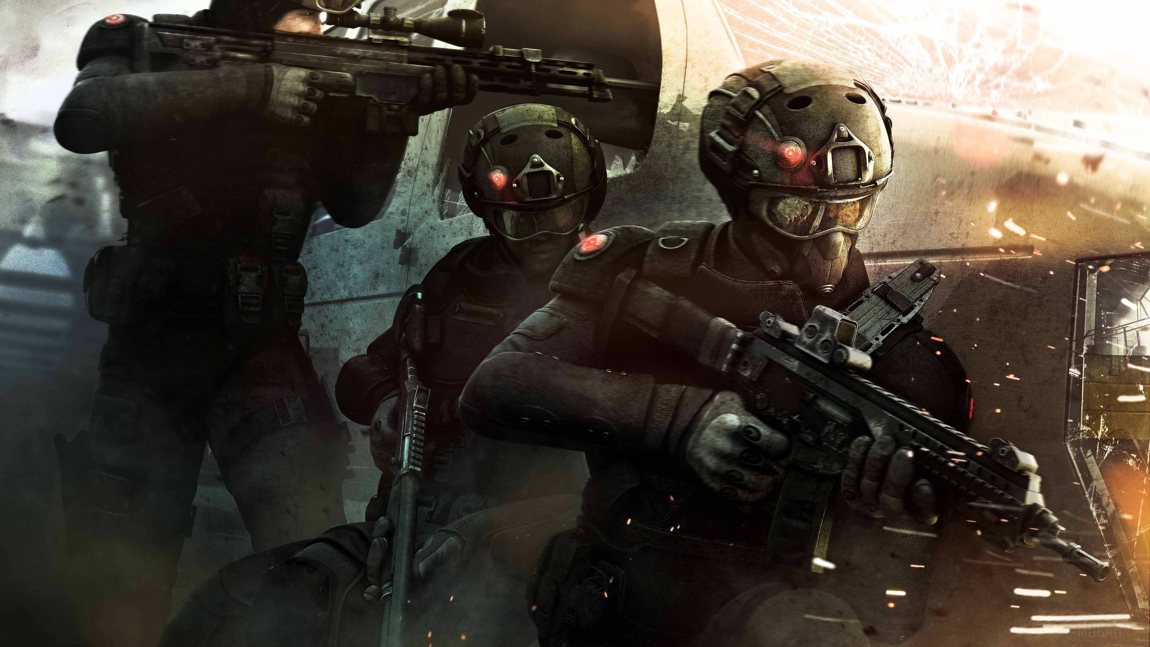 Rainbow Six Siege Concept Art HD Wallpaper