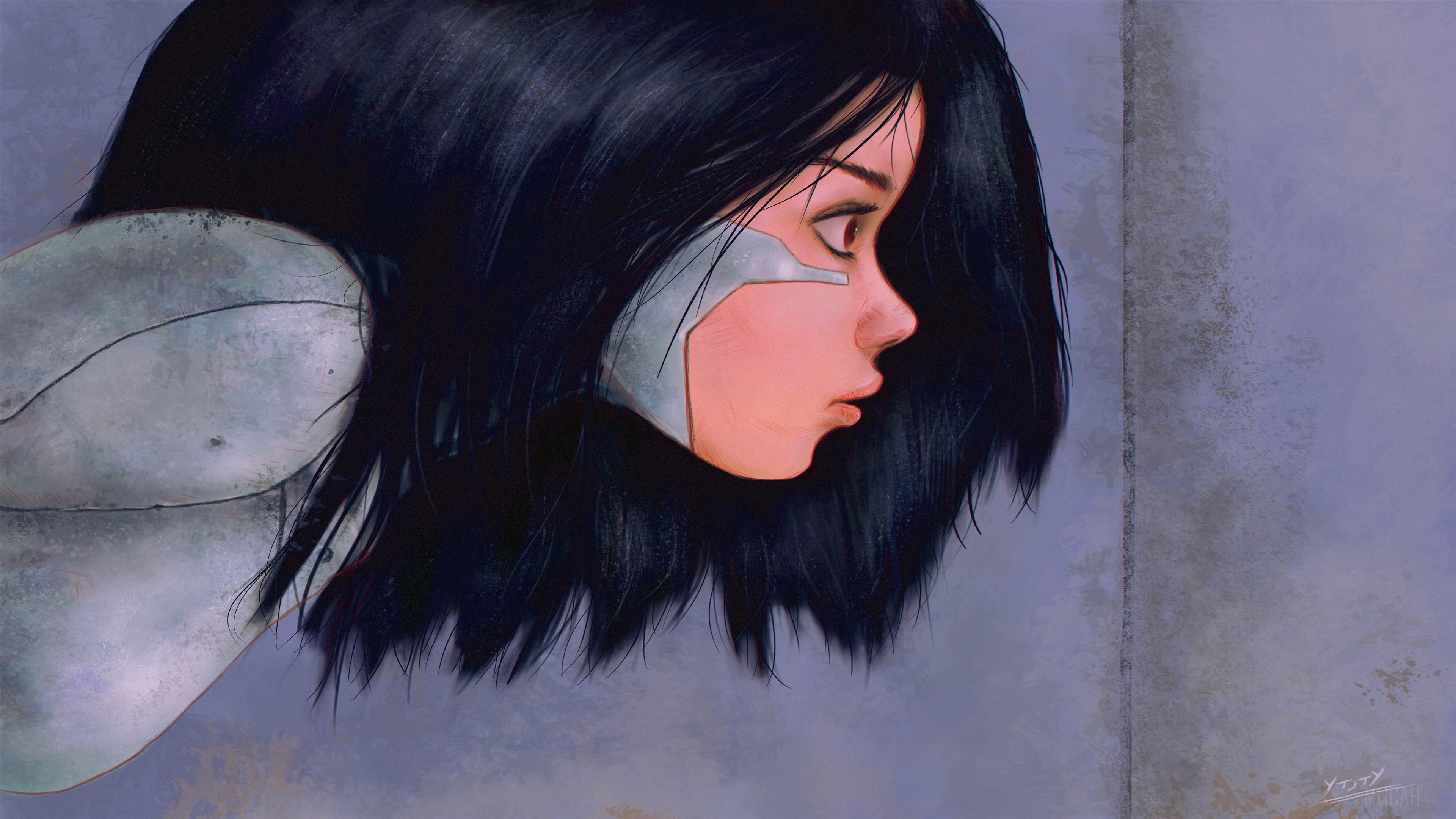 Alita from Alita: Battle Angel 4K HD Wallpaper
