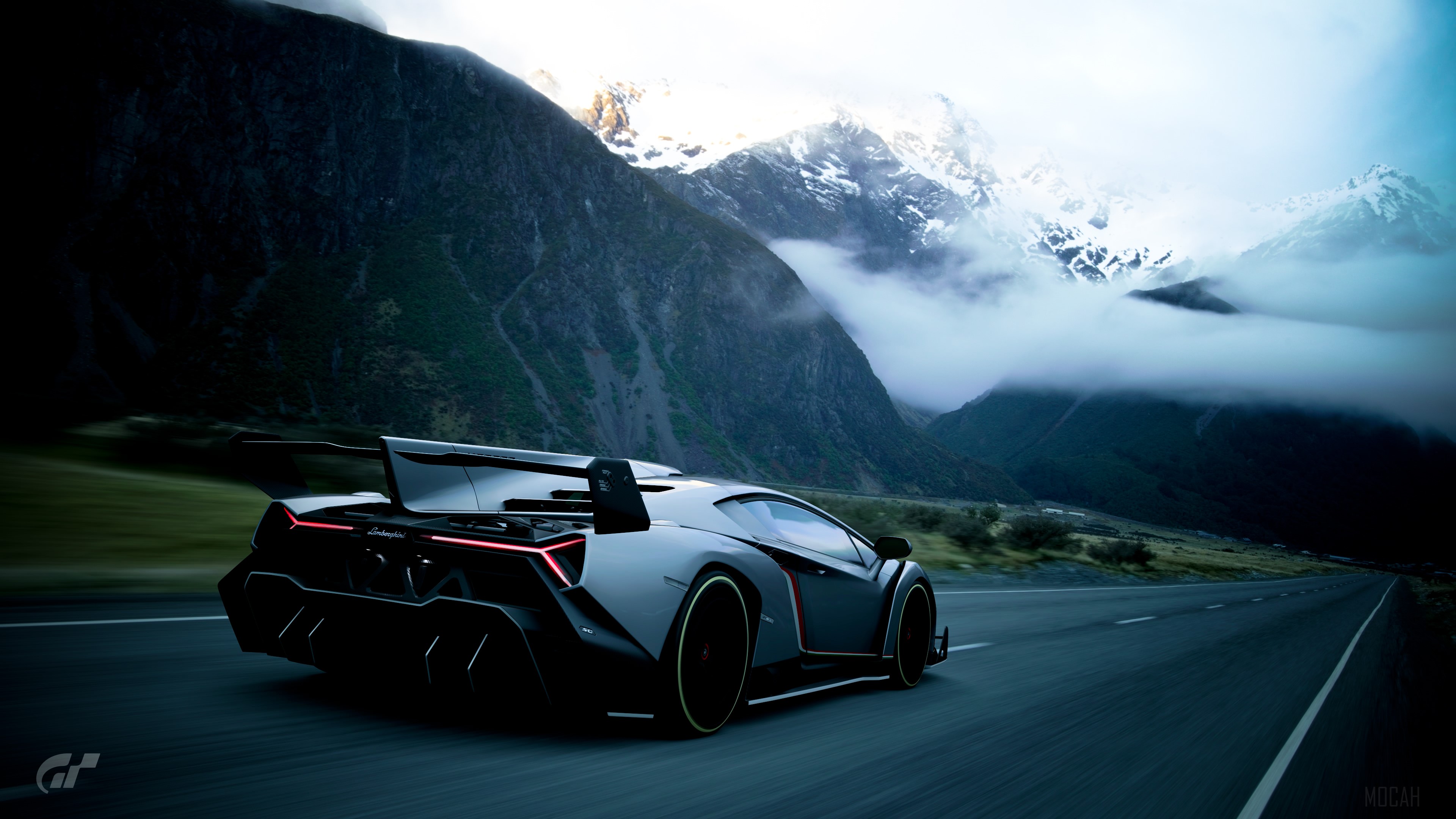 Lamborghini Veneno Gran Turismo Sport HD Wallpaper